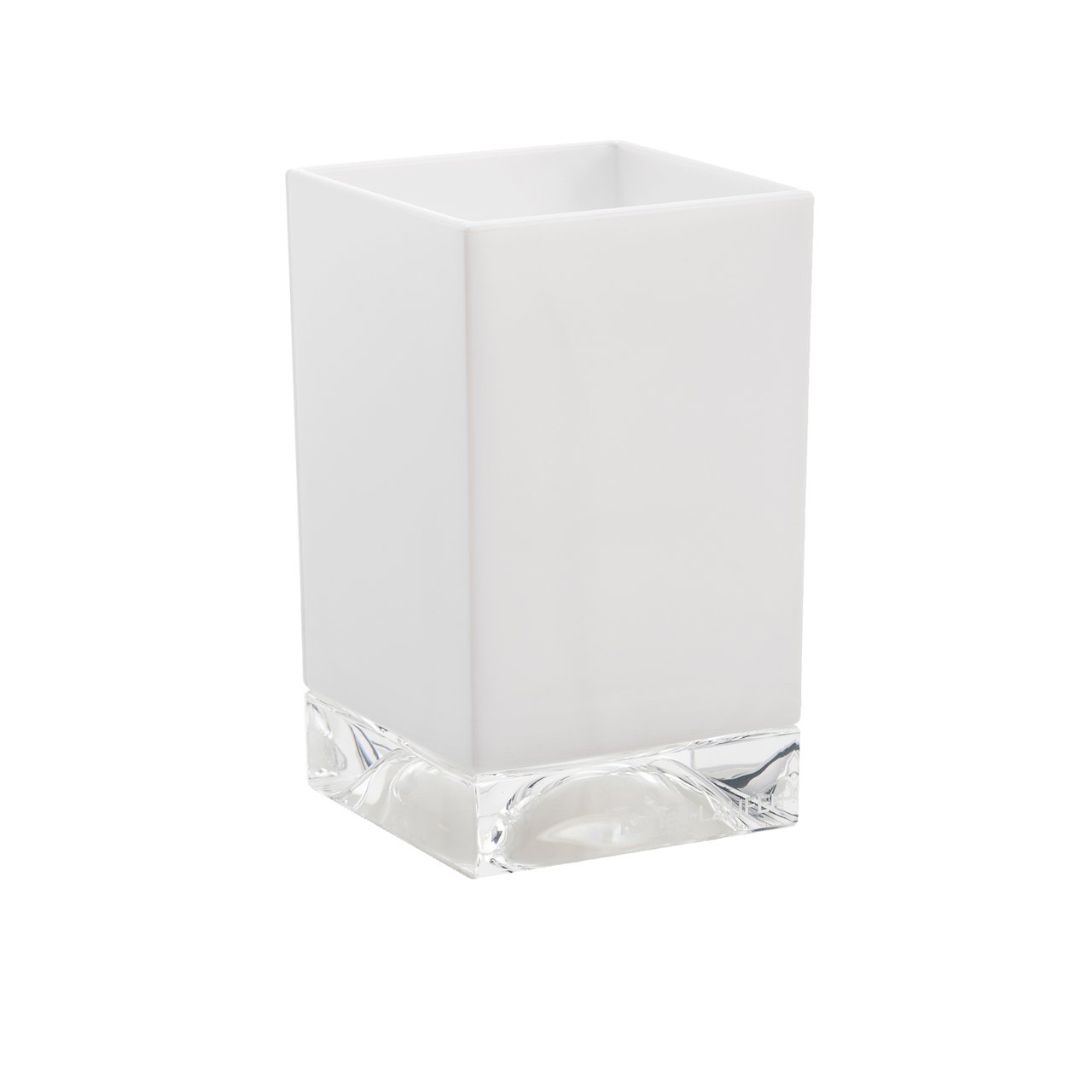 LAUFEN KARTELL TANNKRUS BOXY HARD PLAST HVIT/GJENNOMSIKTIG LAUFEN KARTELL TANNKRUS BOXY HARD PLAST HVIT/GJENNOMSIKTIG