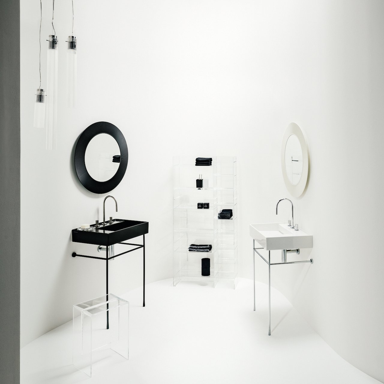 LAUFEN KARTELL ALL SAINTS SPEIL Ø 40X780MM HVIT