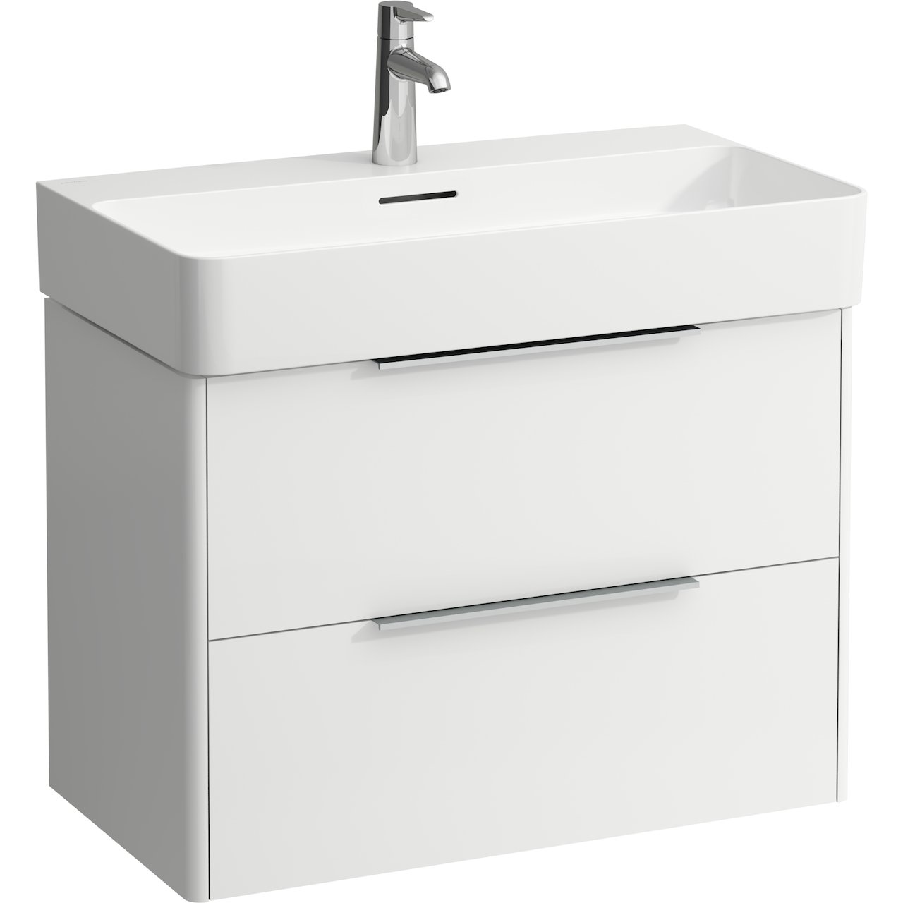 LAUFEN BASE UNDERSKAP 74 CM M/2 SKUFFER, HVIT LAUFEN BASE UNDERSKAP 74 CM M/2 SKUFFER, HVIT