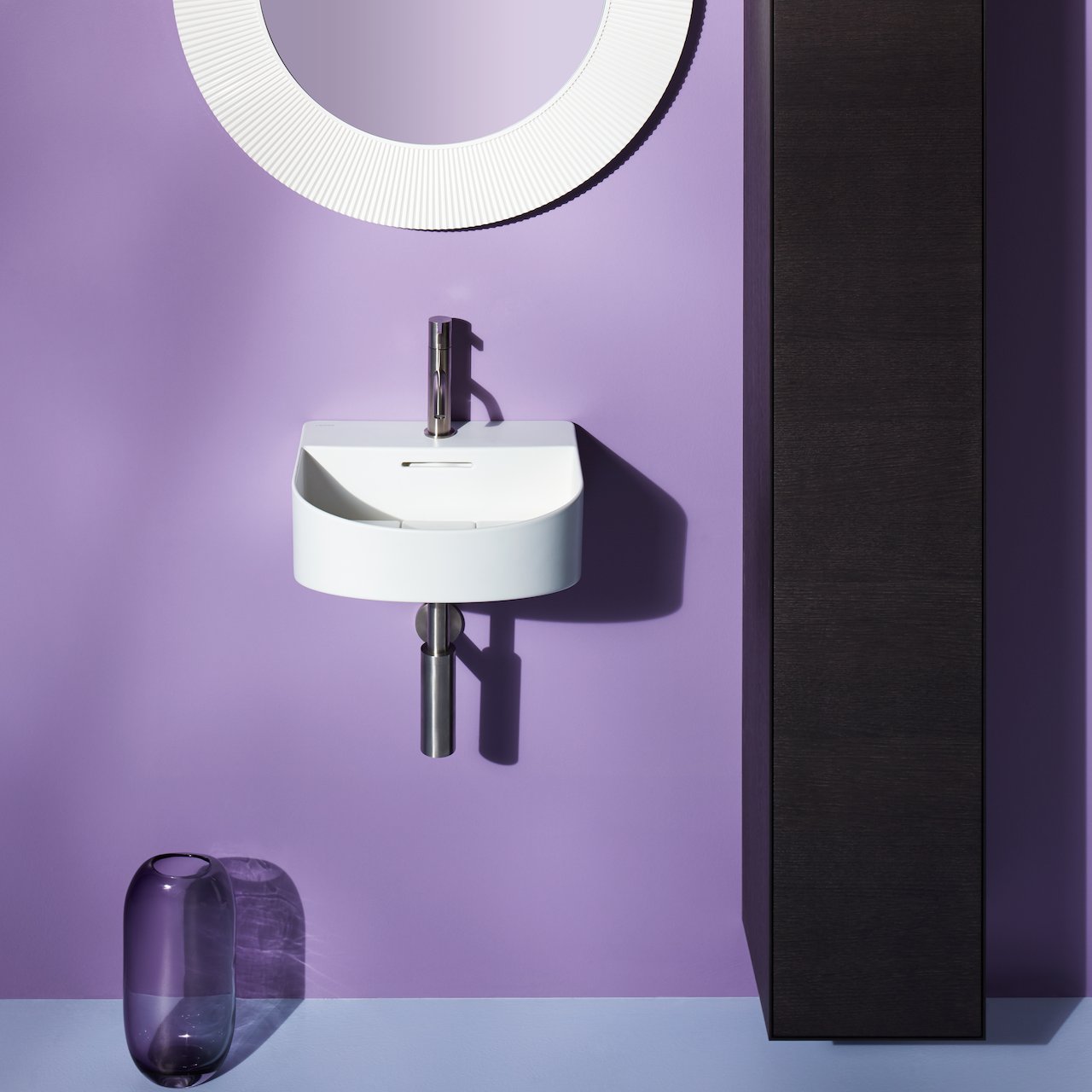 LAUFEN SONAR SAPHIRKERAMIK SERVANT 41 CM M/OVERLØP