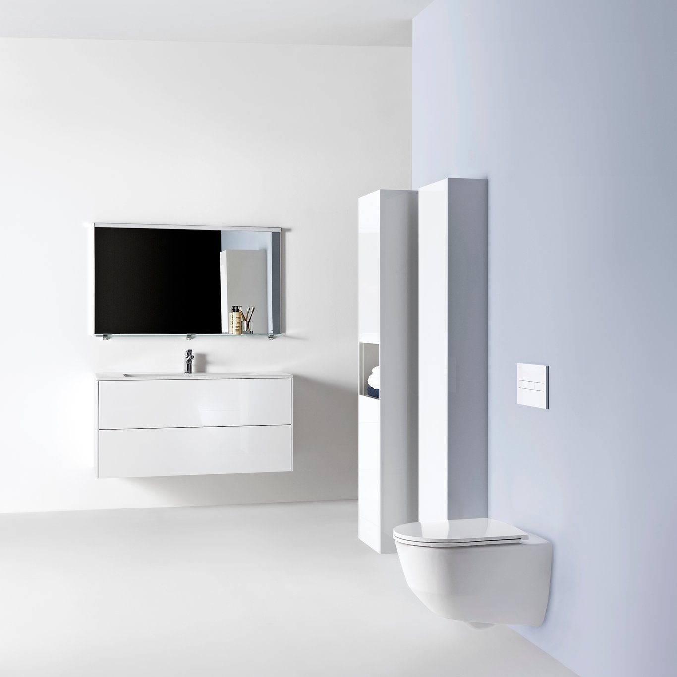 LAUFEN BASE BADEROMSMØBEL 120 MATT HVIT