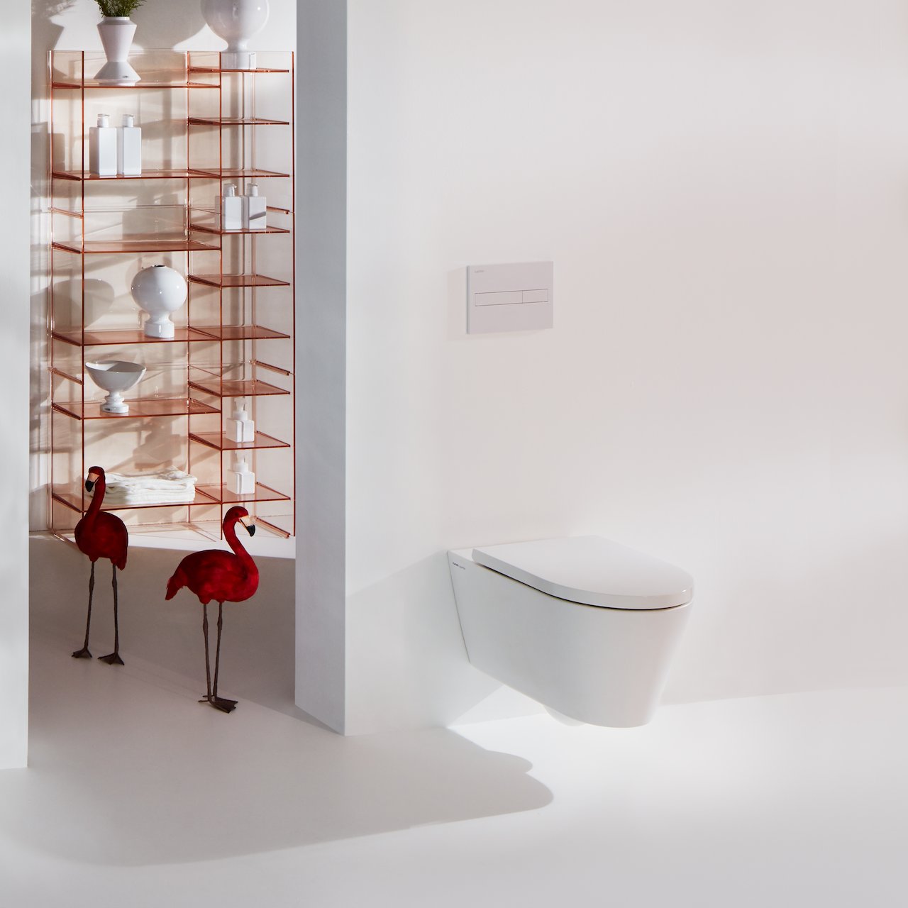 LAUFEN KARTELL RIMLESS VEGGSKÅL HVIT LAUFEN KARTELL RIMLESS VEGGSKÅL HVIT