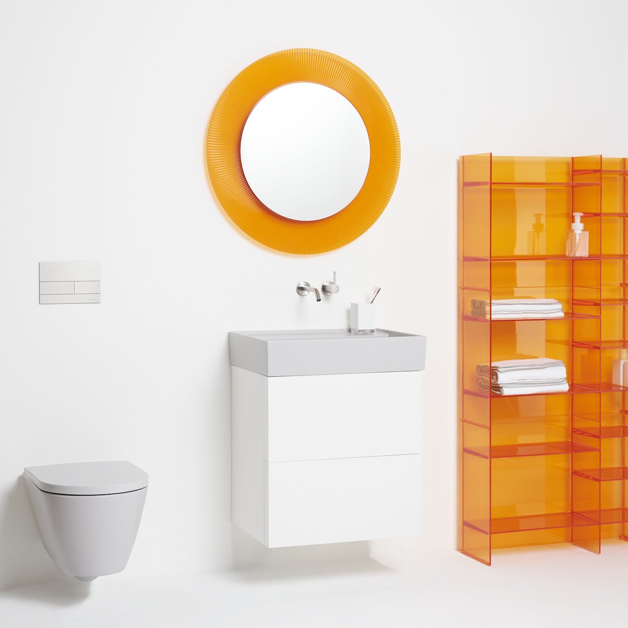 LAUFEN KARTELL TOALETTSETE M/SOFT-CLOSE & QUICK-RELEASE MATT GRÅ