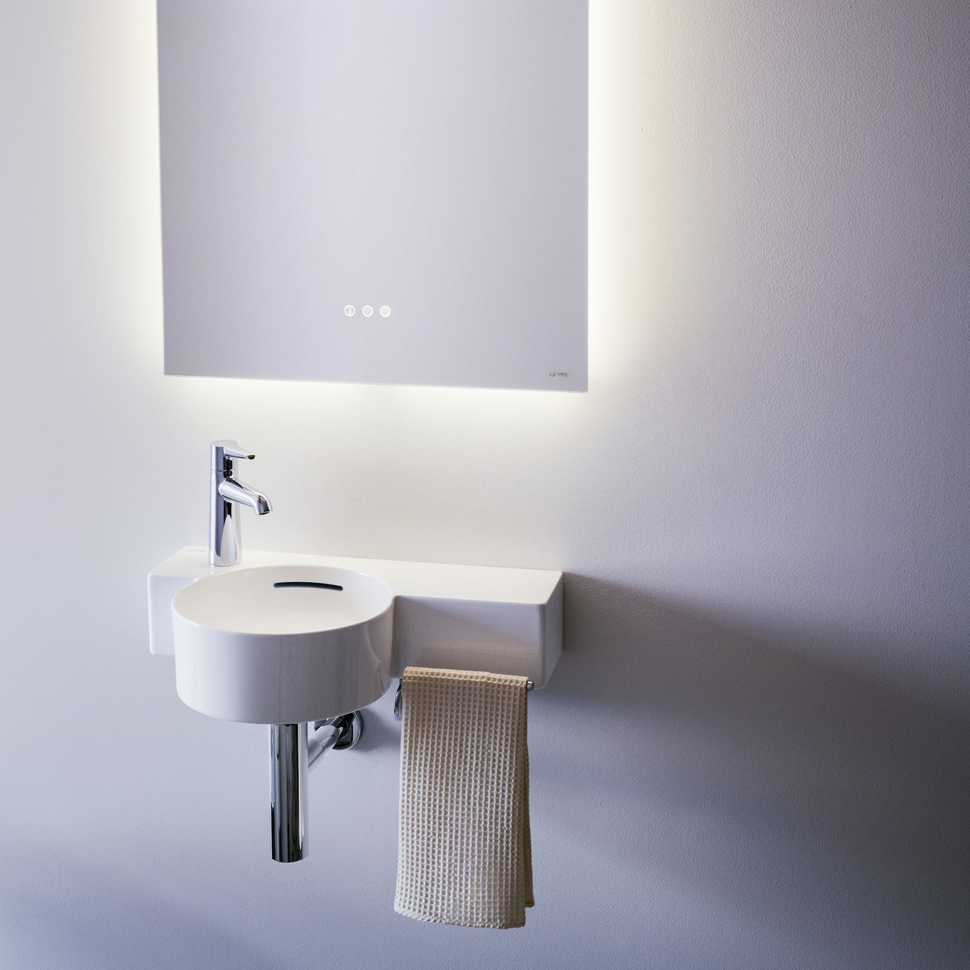 LAUFEN VAL VEGGMONTERT SERVANT VENSTRE 55 X 31,5 CM LAUFEN VAL VEGGMONTERT SERVANT VENSTRE 55 X 31,5 CM