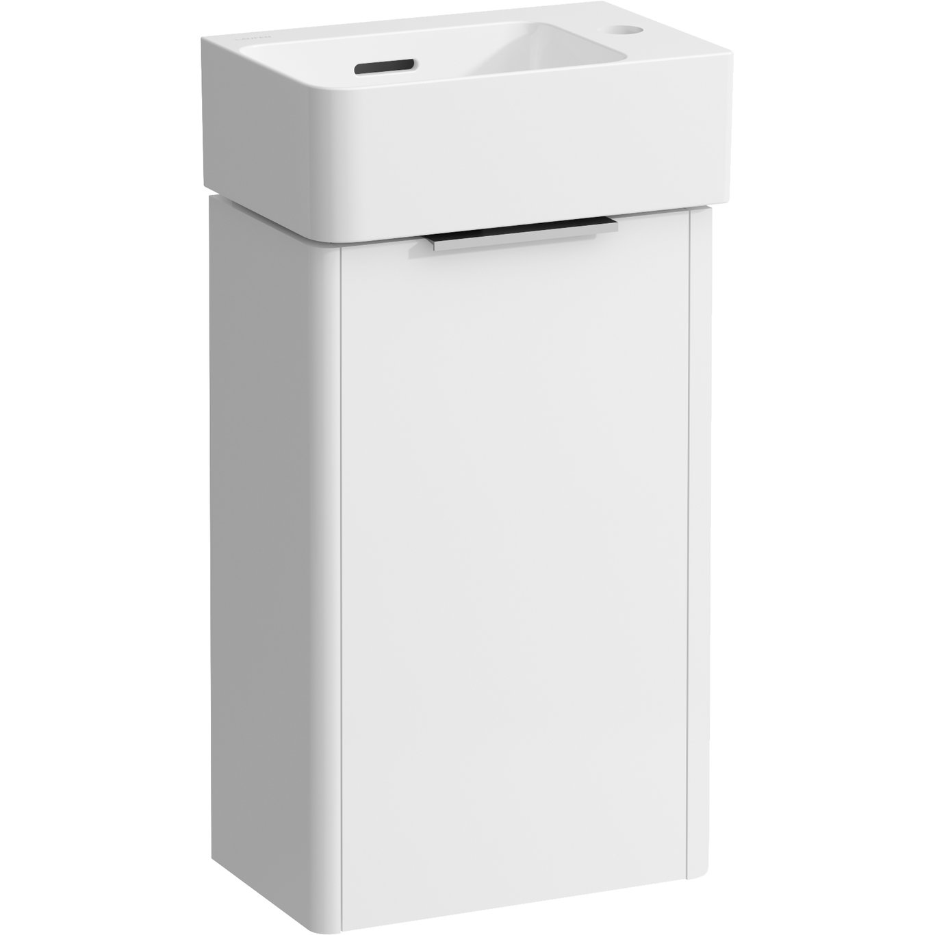 LAUFEN MØBELPAKKE BASE M/ SAPHIRKERAMIK SERVANT OG 1 DØR, MATT HVIT LAUFEN MØBELPAKKE BASE M/ SAPHIRKERAMIK SERVANT OG 1 DØR, MATT HVIT