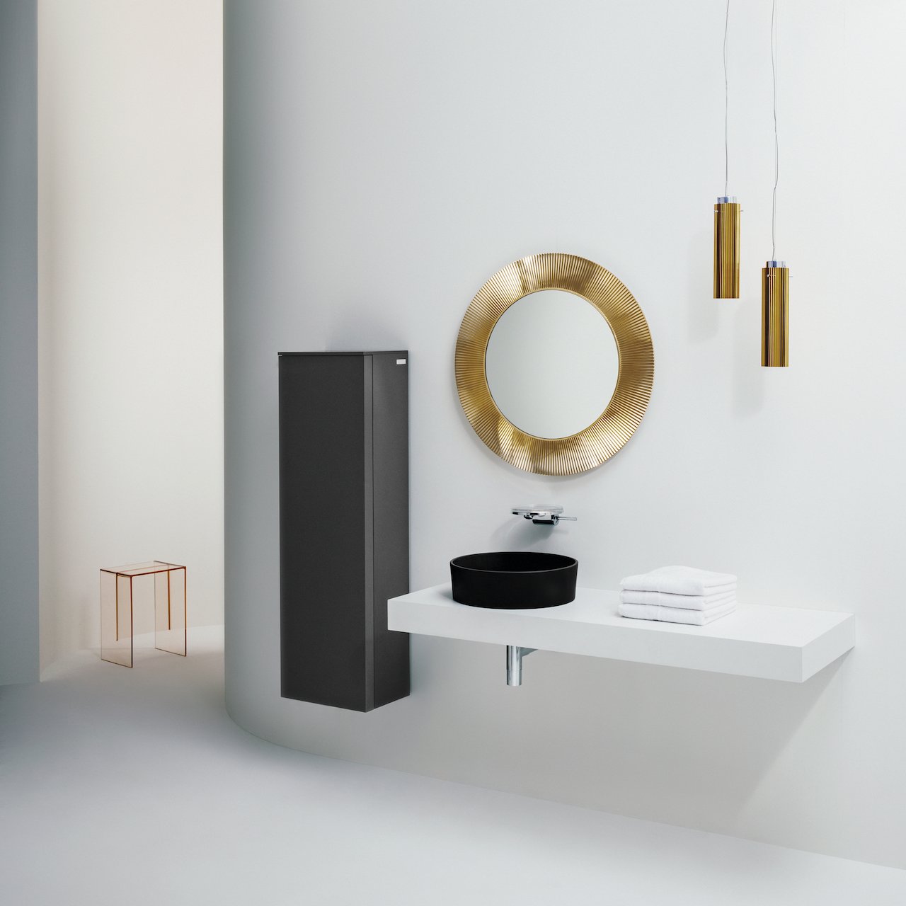 LAUFEN KARTELL SERVANT Ø42 CM MATT SORT LAUFEN KARTELL SERVANT Ø42 CM MATT SORT