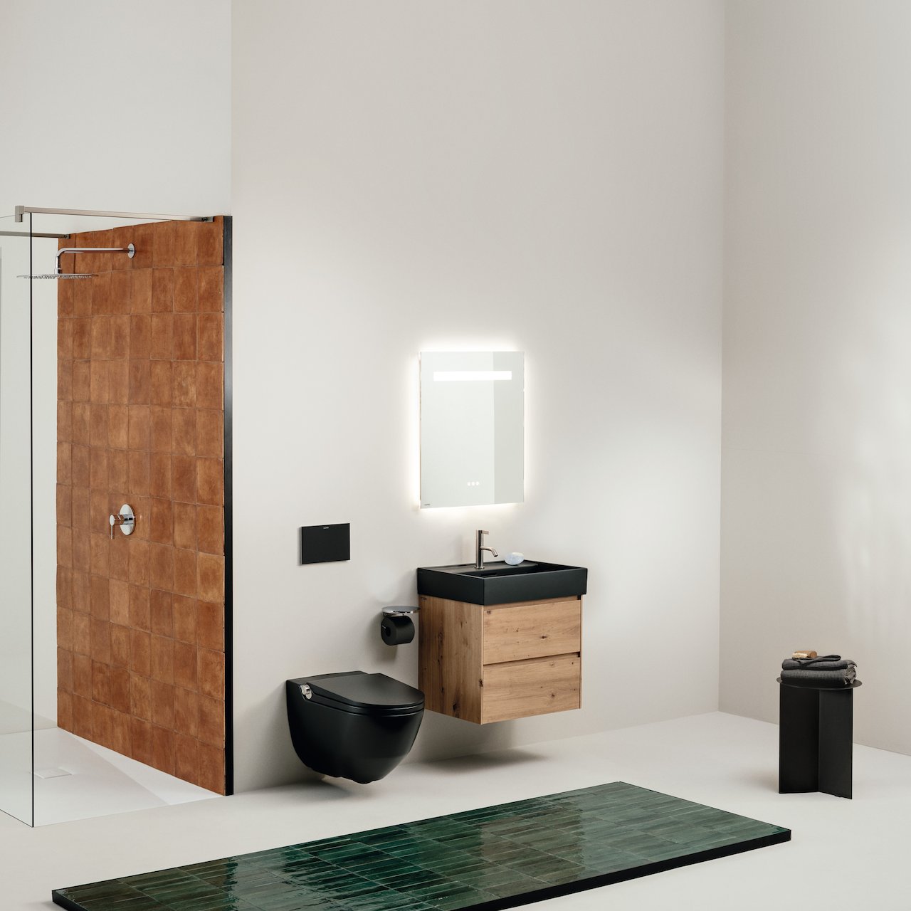 LAUFEN KARTELL SERVANT 60X46 CM MATT SORT LAUFEN KARTELL SERVANT 60X46 CM MATT SORT