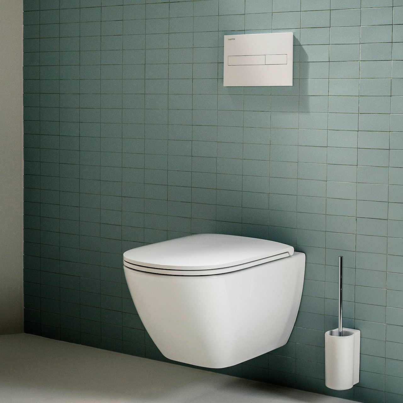 LAUFEN LUA KOMPAKT VEGGSKÅL RIMLESS 49X36 CM LCC HVIT LAUFEN LUA KOMPAKT VEGGSKÅL RIMLESS 49X36 CM LCC HVIT