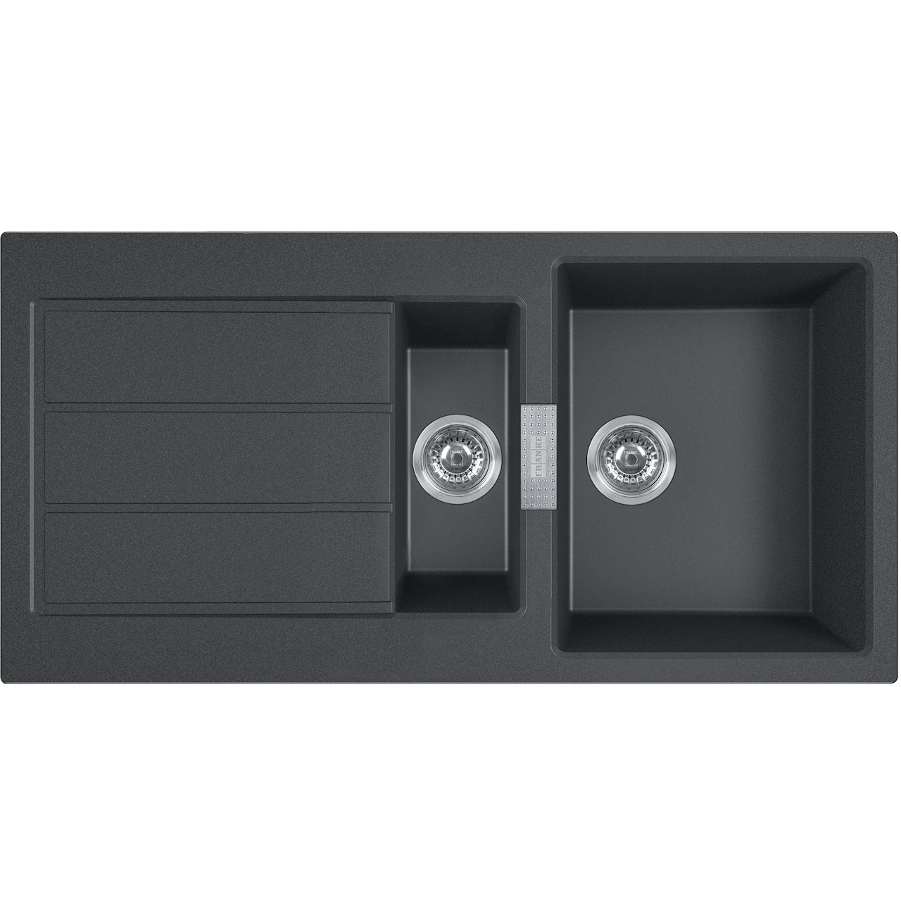 FRANKE KJØKKENKUM S2D 651-100 TECTONITE CARBON BLACK FRANKE KJØKKENKUM S2D 651-100 TECTONITE CARBON BLACK