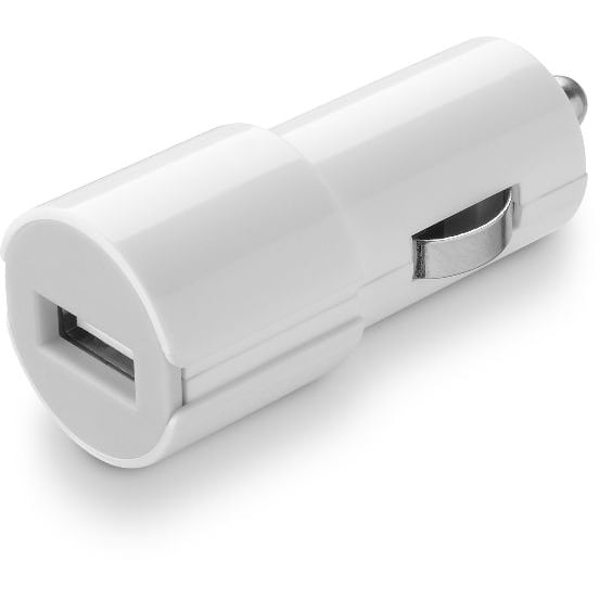 USB BILLADER 2A HVIT 12/24V