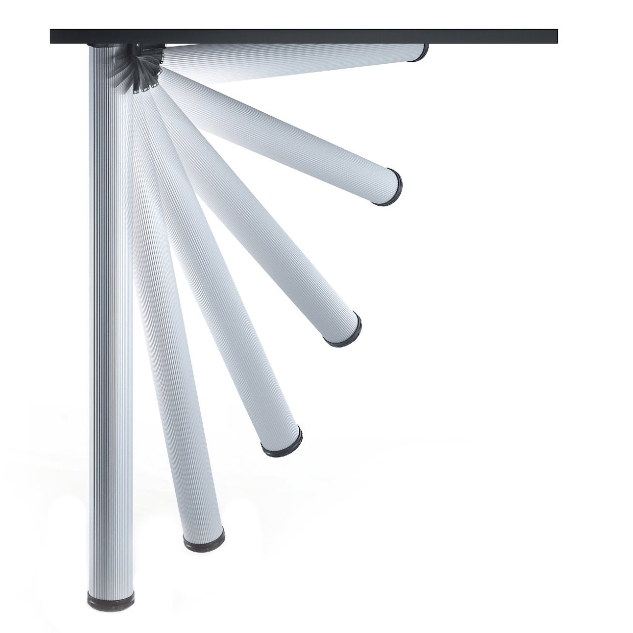 THEOFILS BORDBEN SAMMENLEGGBART 656 70 CM KROM THEOFILS BORDBEN SAMMENLEGGBART 656 70 CM KROM