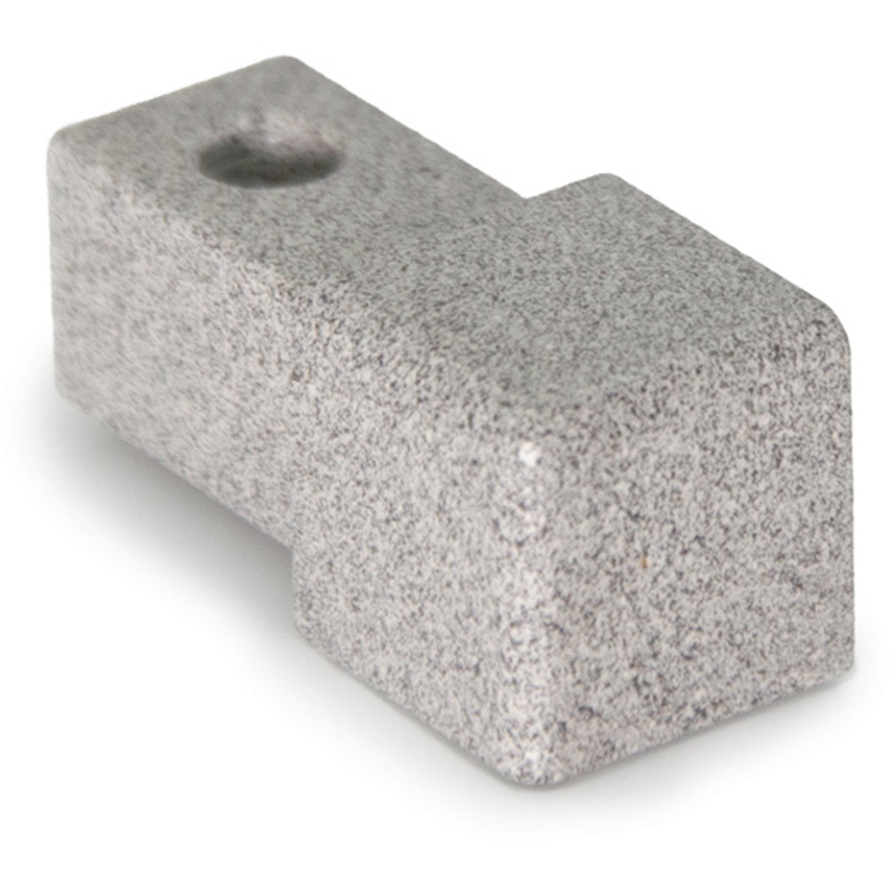 PROJOLLY FIRKANT SYMETRIC HJØRNESTYKKE STONE GRAY ALU 12,5 MM 2PK