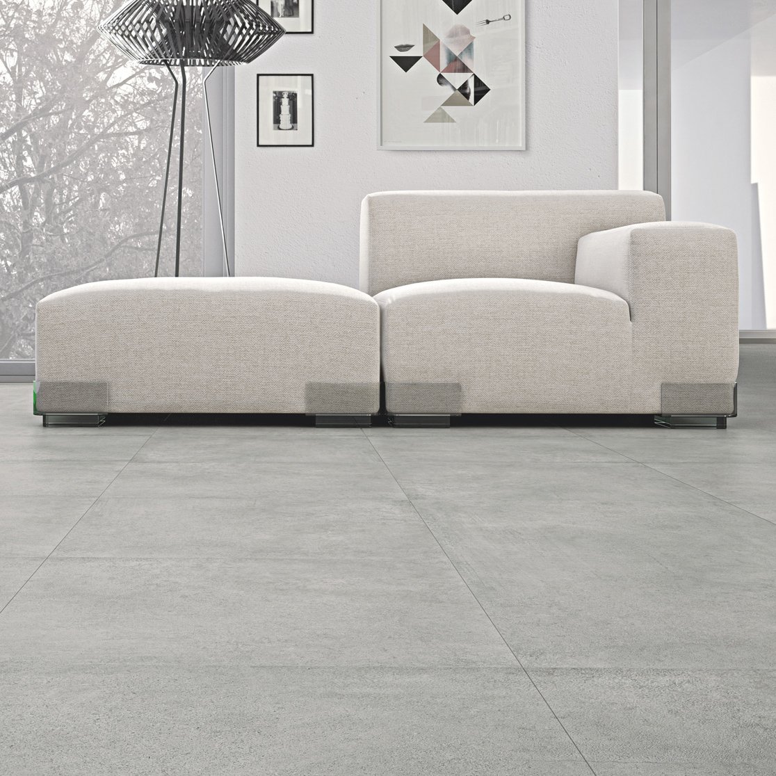 CEMENTO RASATO GRIGIO 60X60 9MM CEMENTO RASATO GRIGIO 60X60 9MM