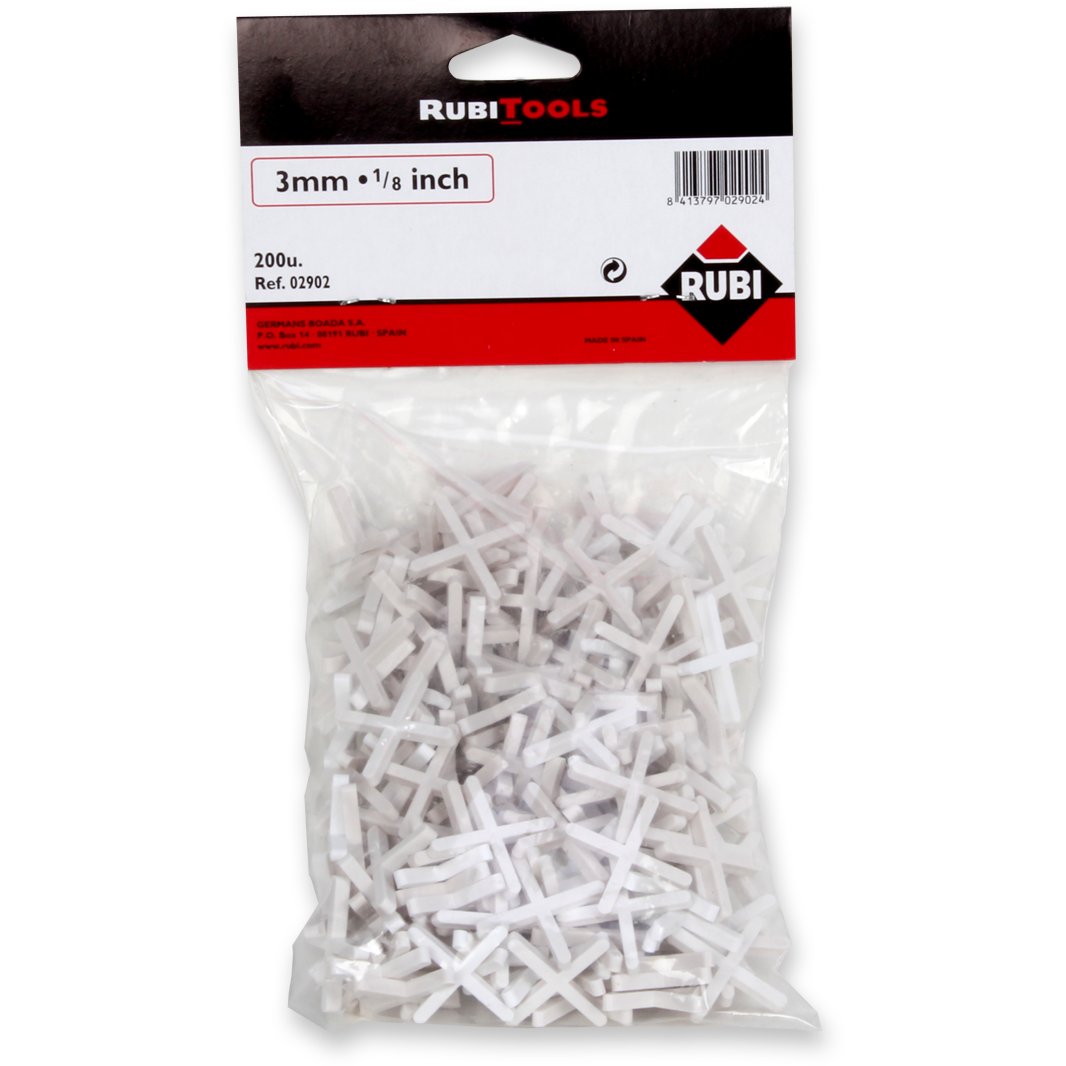 RUBI FLISEKRYSS 3MM 200 STK. RUBI FLISEKRYSS 3MM 200 STK.