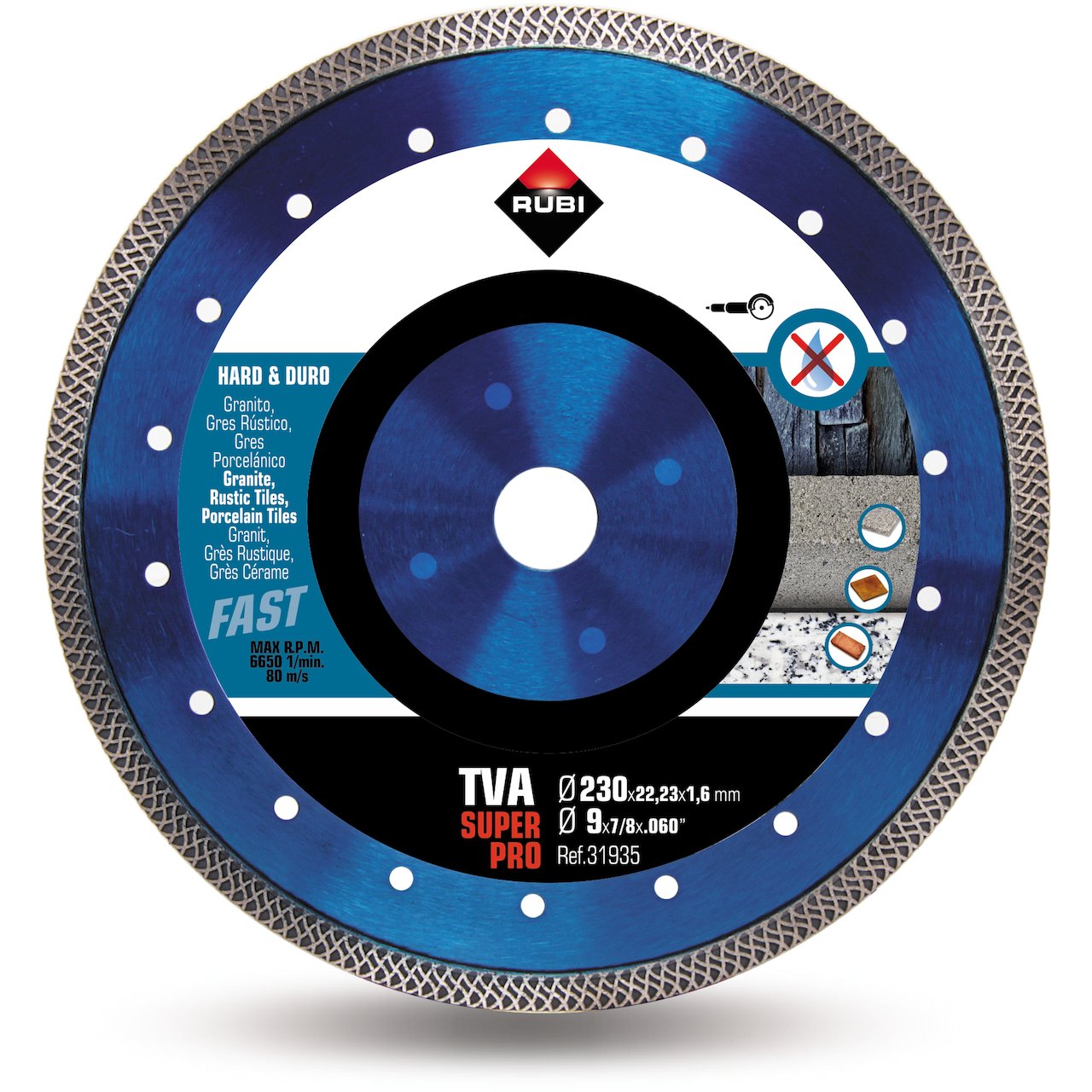 RUBI DIAMANTBLAD HEL TVA 230 SUPERPRO RUBI DIAMANTBLAD HEL TVA 230 SUPERPRO