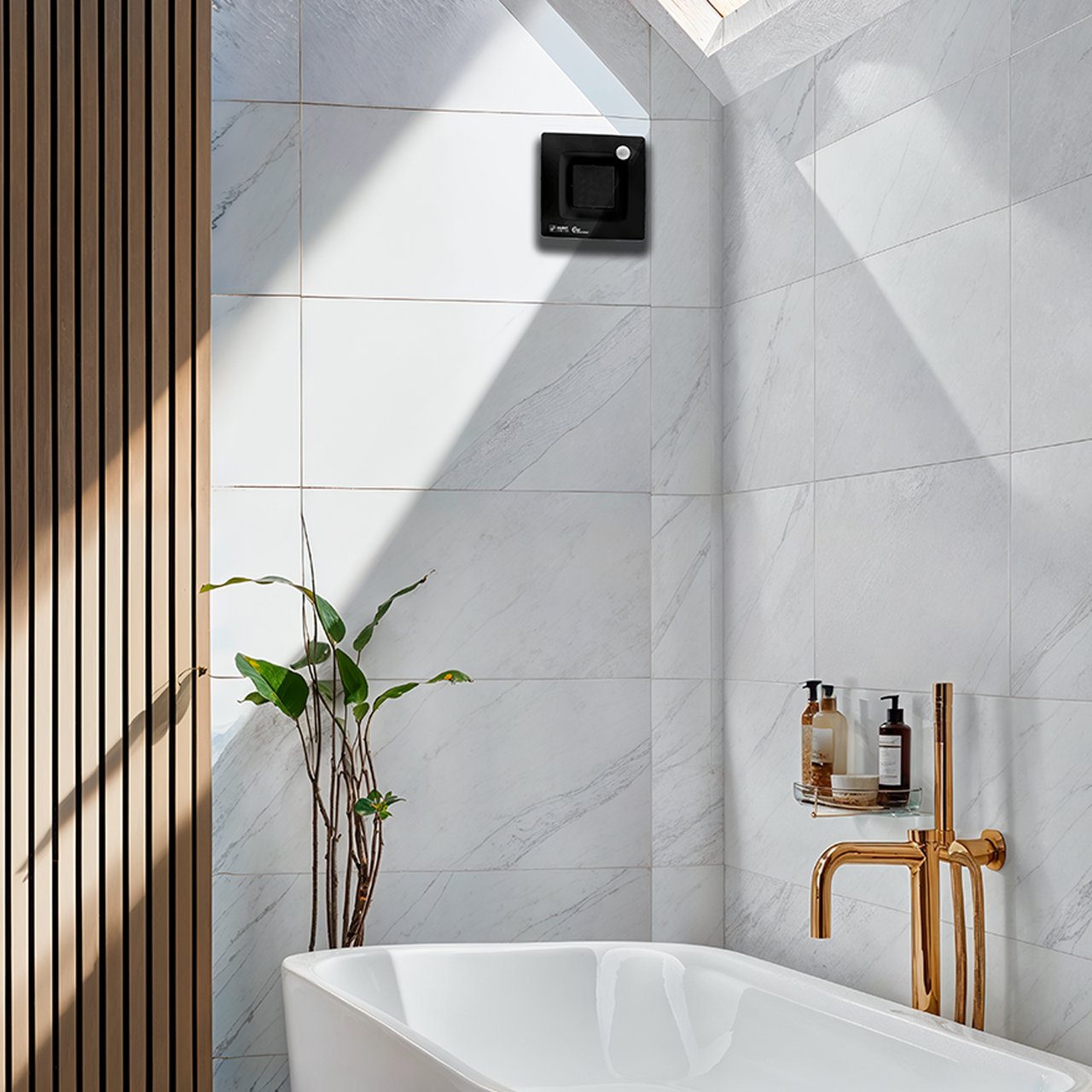 THERMEX SILENT ONE 100 BADEROMSVIFTE, SORT THERMEX SILENT ONE 100 BADEROMSVIFTE, SORT