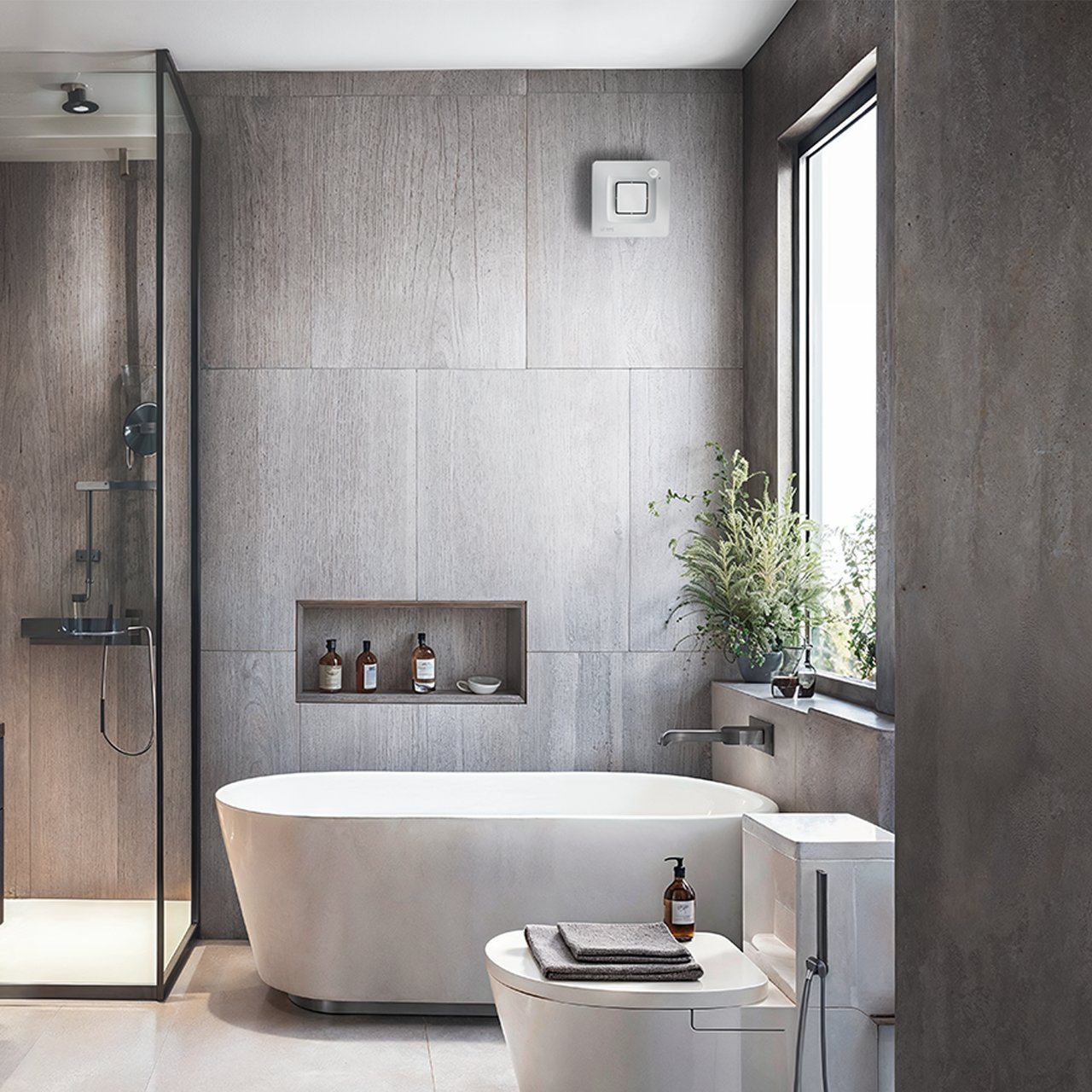 THERMEX SILENT ONE 100 BADEROMSVIFTE, HVIT THERMEX SILENT ONE 100 BADEROMSVIFTE, HVIT