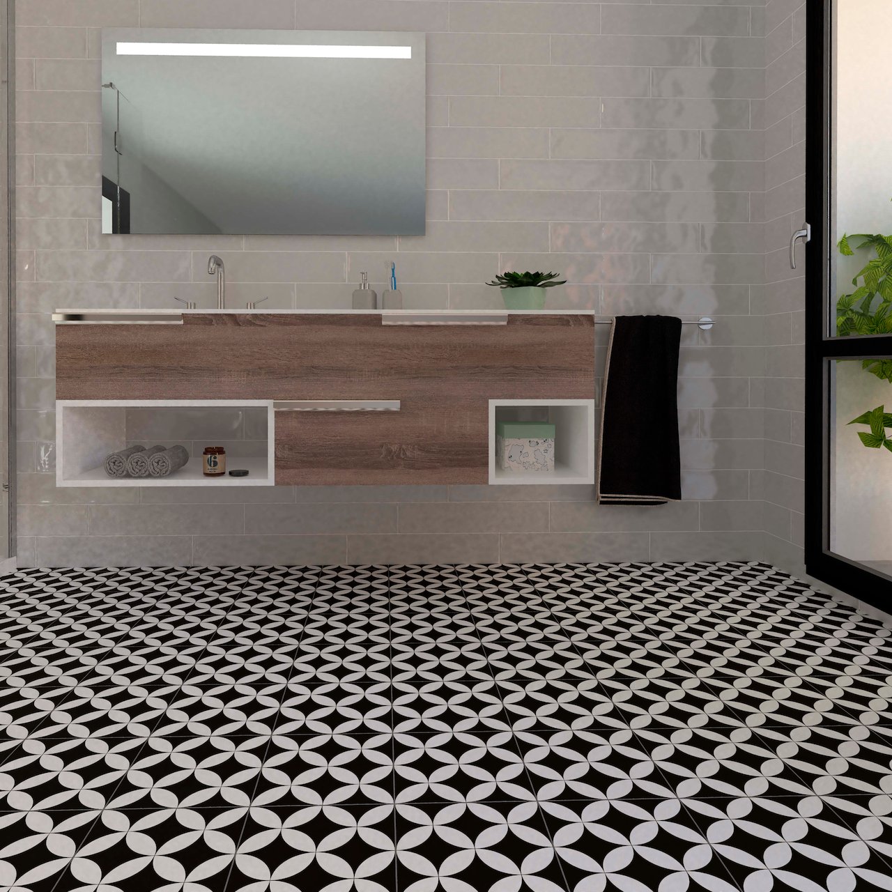 KIOTO NEGRO 22,5X22,5 9MM KIOTO NEGRO 22,5X22,5 9MM