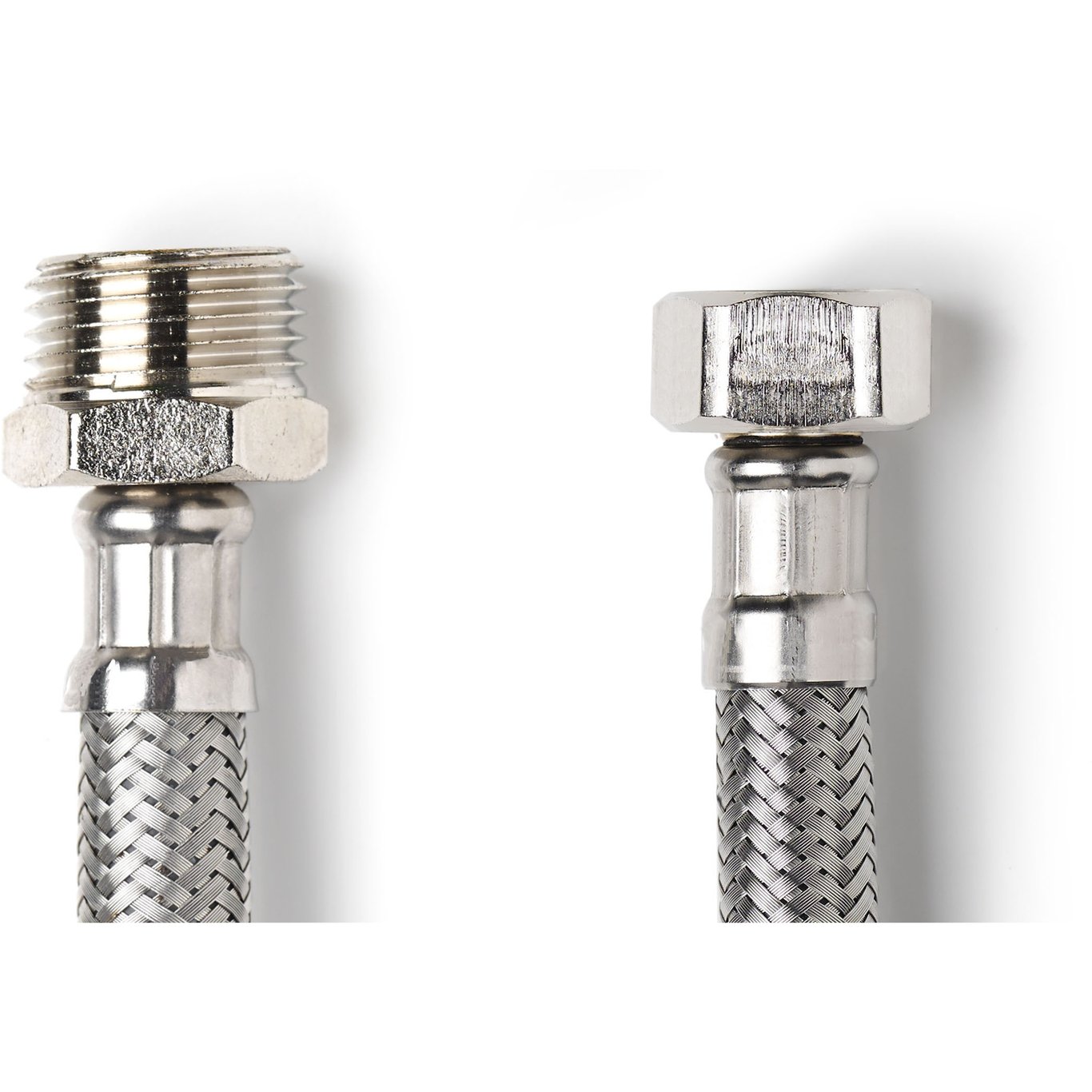 PEX FORLENGERSLANGE TIL ARMATUR 3/8" NIPPEL X 3/8" 25CM PEX FORLENGERSLANGE TIL ARMATUR 3/8" NIPPEL X 3/8" 25CM