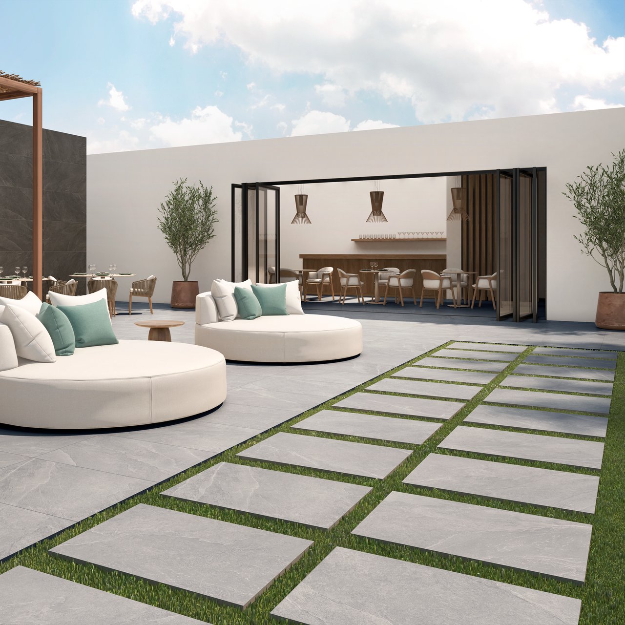 ARDESIA GREY FLISHELLE 60X60 20MM ARDESIA GREY FLISHELLE 60X60 20MM