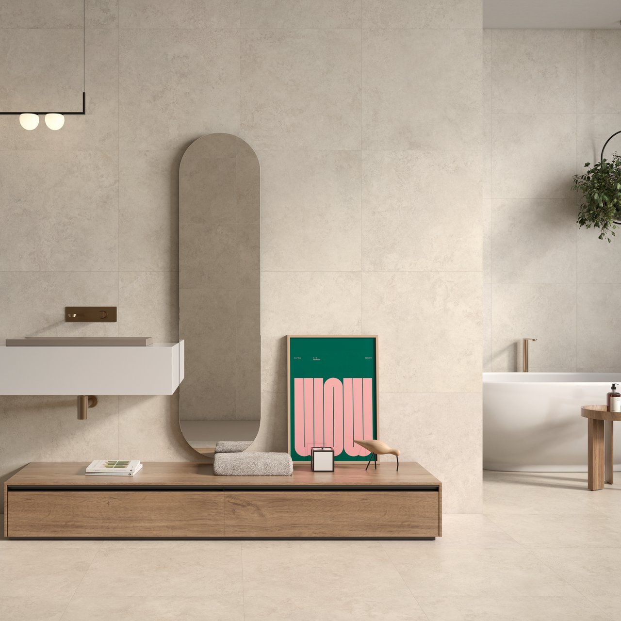 STRATOS CROSS BONE MATT 60X60 9MM