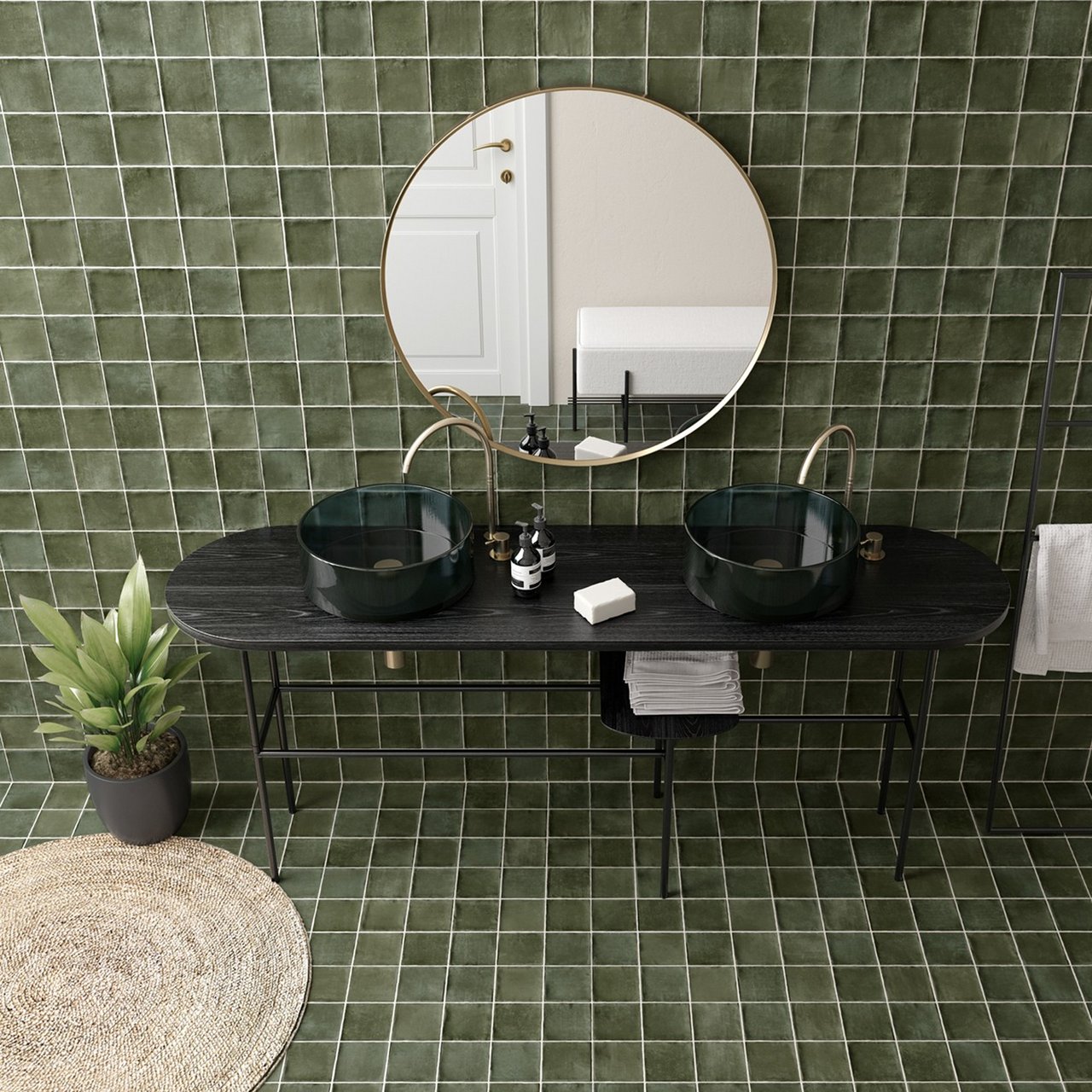 ARGILE KHAKI 10X10 8MM