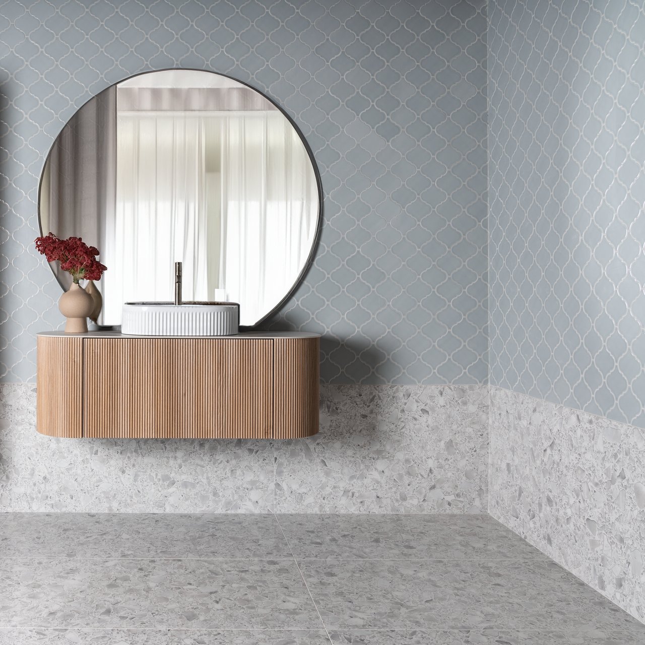 SCALE ALHAMBRA SKY BLUE 12X12 9MM SCALE ALHAMBRA SKY BLUE 12X12 9MM