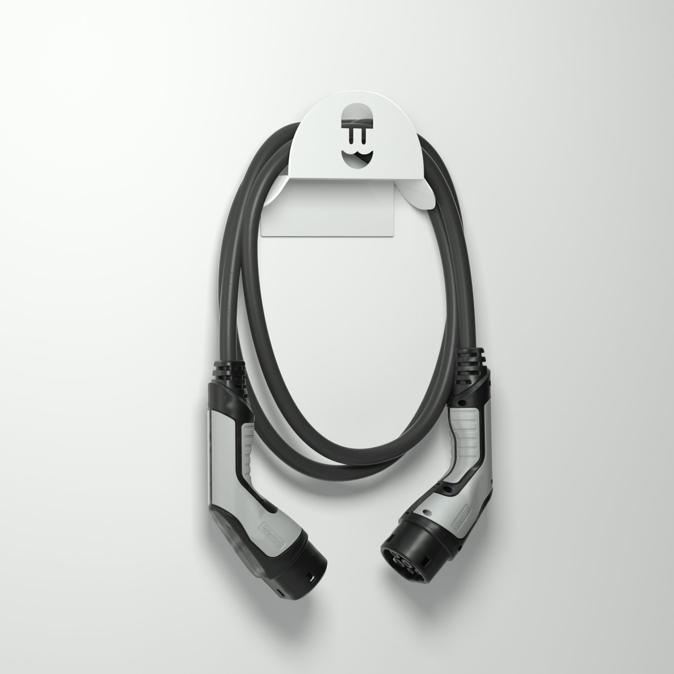 WALLBOX KABELHOLDER HVIT WALLBOX KABELHOLDER HVIT