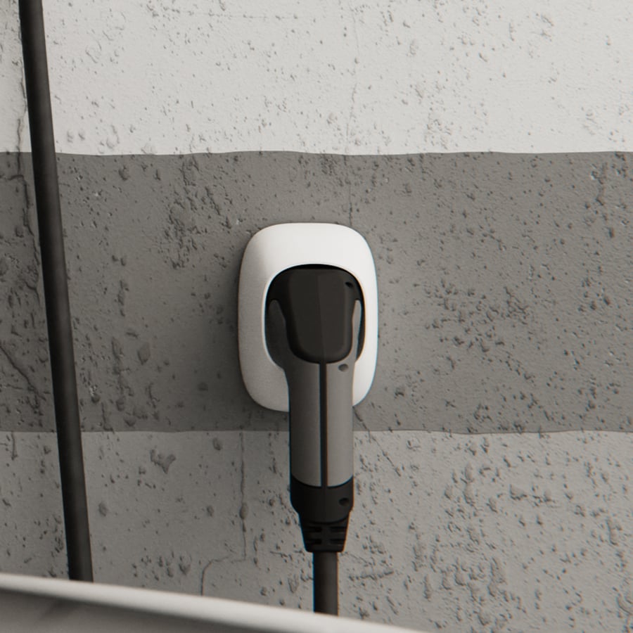 WALLBOX VEGGHOLDER FOR TYPE 2 HVIT WALLBOX VEGGHOLDER FOR TYPE 2 HVIT