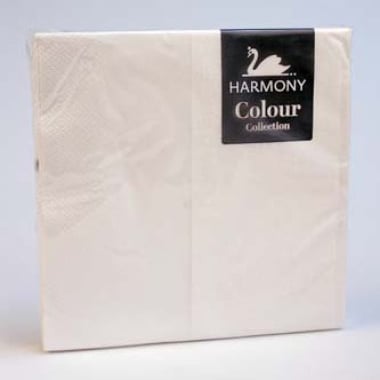 SERVIETTER 20-PK 33X33CM HVIT