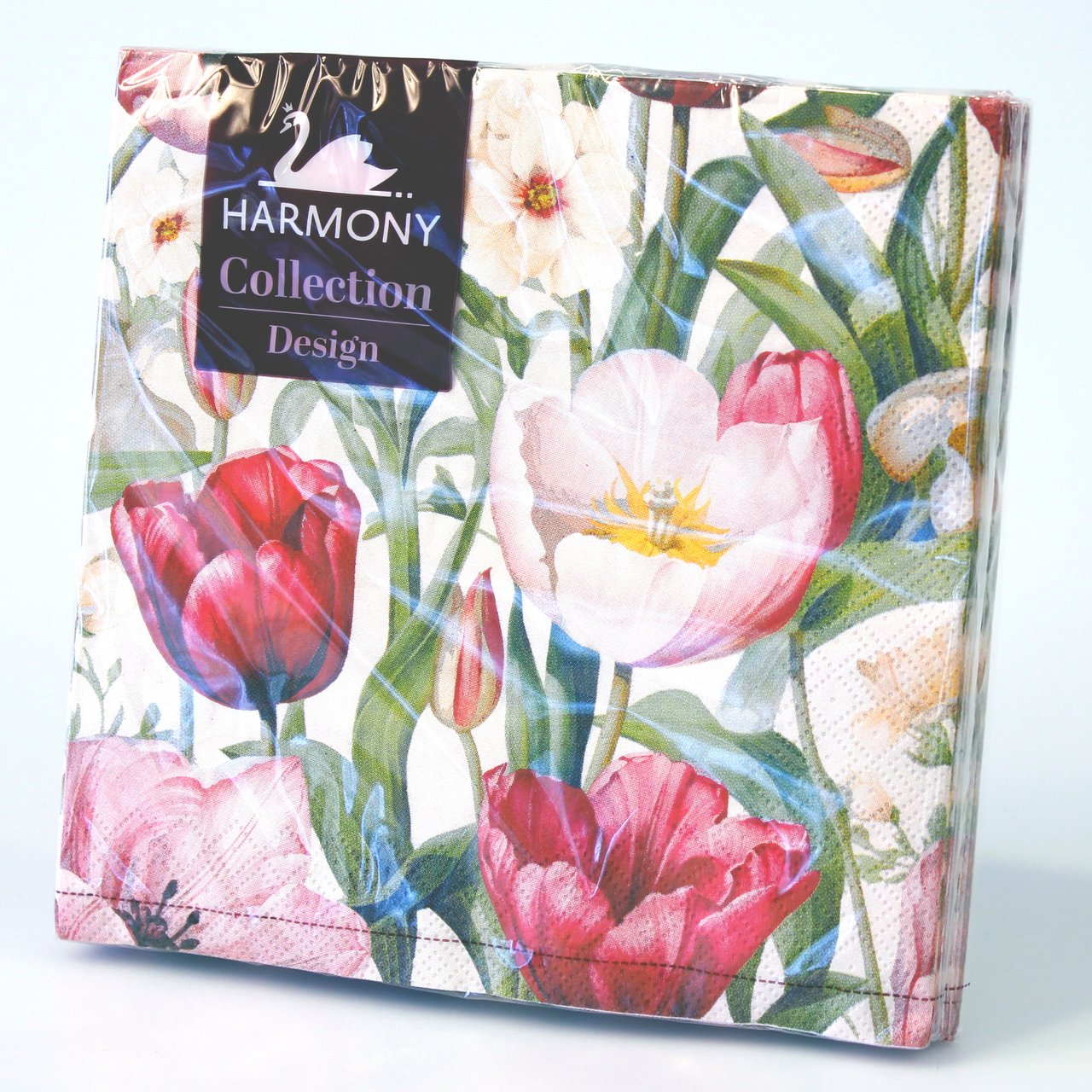 SERVIETTER 20-PK 33X33CM TULIPANER SERVIETTER 20-PK 33X33CM TULIPANER