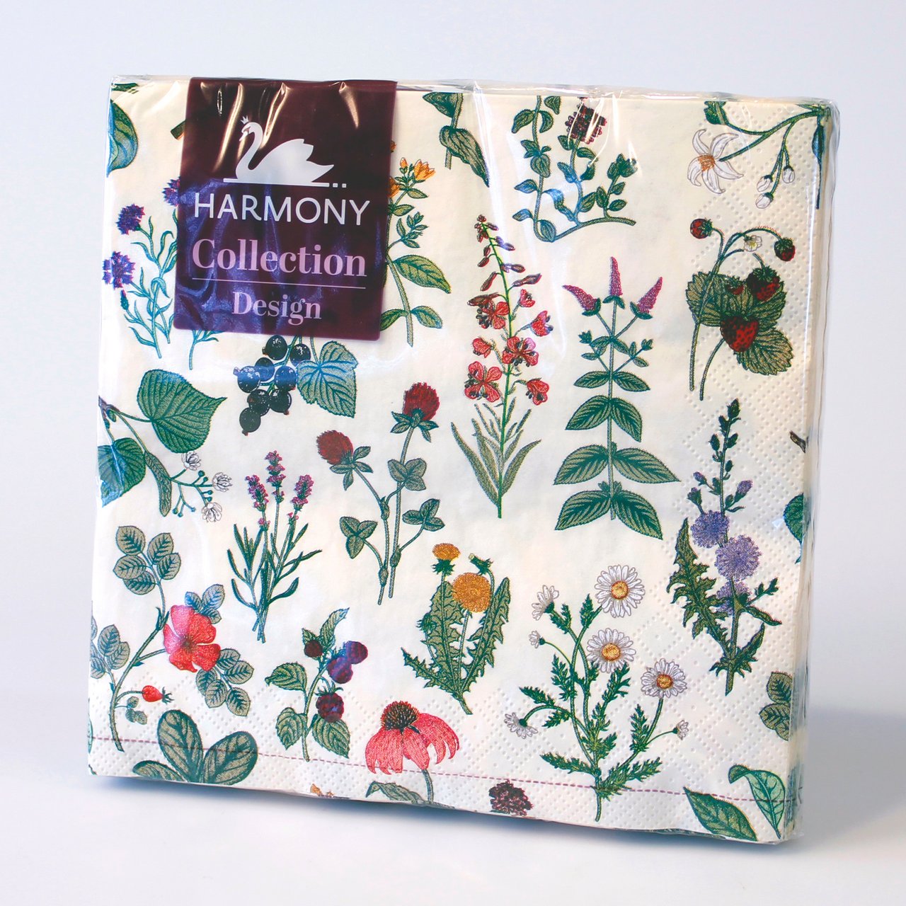 SERVIETTER 20-PK 33X33CM VILLE BLOMSTER