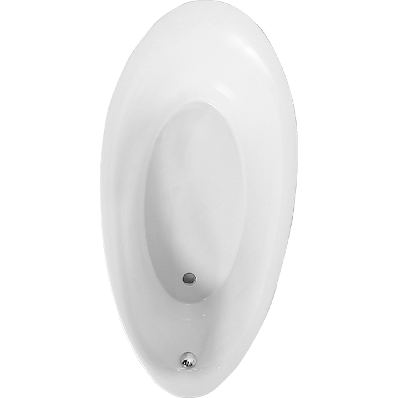 V&B AVEO BADEKAR 190X95 FOR INNBYGGING HVIT ALPIN