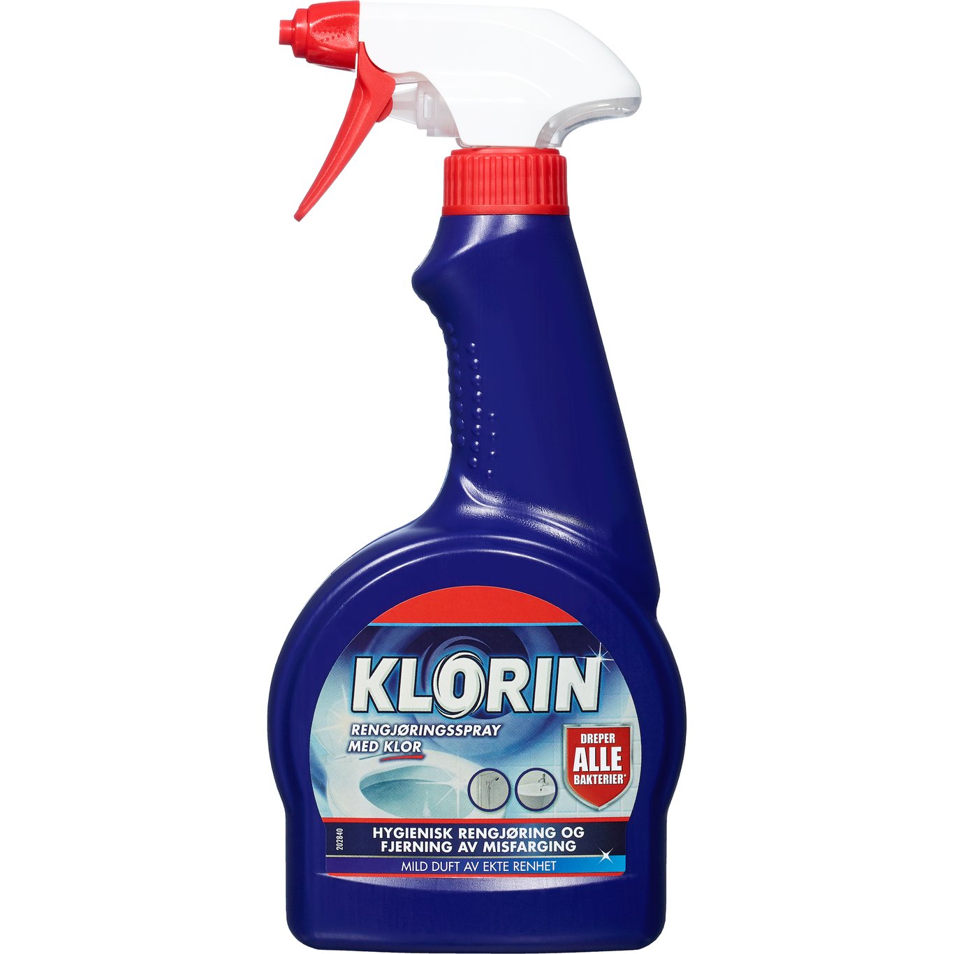KLORIN RENGJØRINGSSPRAY MED KLOR KLORIN RENGJØRINGSSPRAY MED KLOR