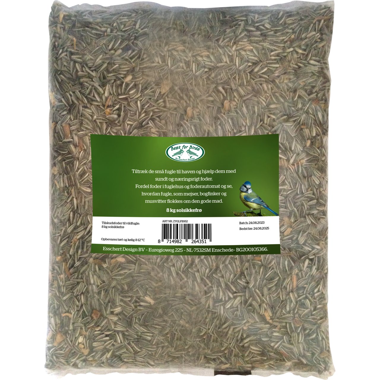BIRD SOLSIKKEFRØ 8 KG