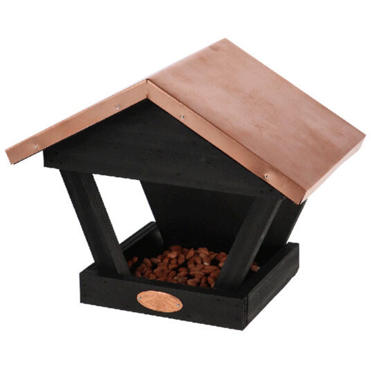 BEST FOR BIRDS FUGLEKASSE SVART/KOBBER