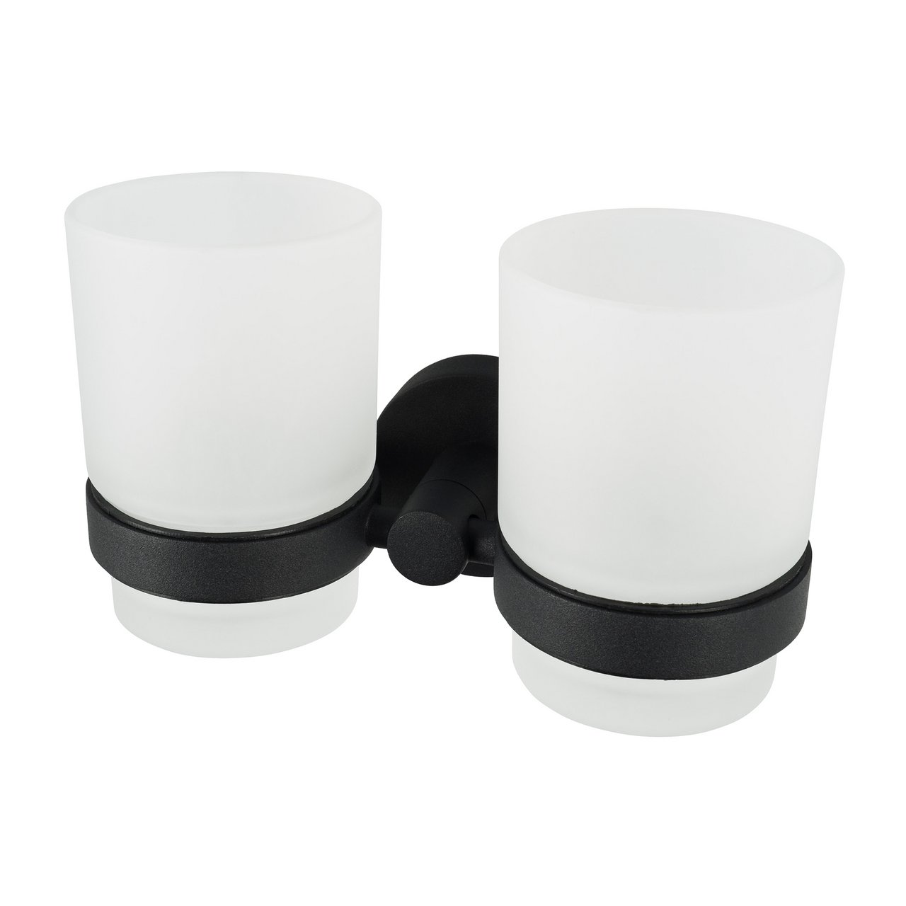 HACEKA KOSMOS GLASS KOPPHOLDER MATT SORT HACEKA KOSMOS GLASS KOPPHOLDER MATT SORT