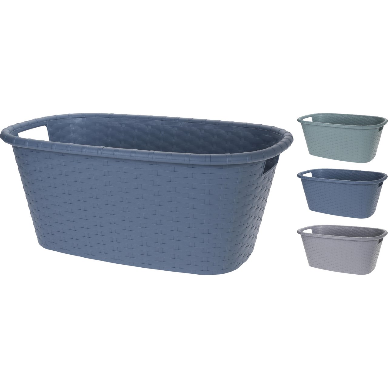 STORAGE SOLUTIONS SKITTENTØYSKURV VEVD 35L ASSORTERT