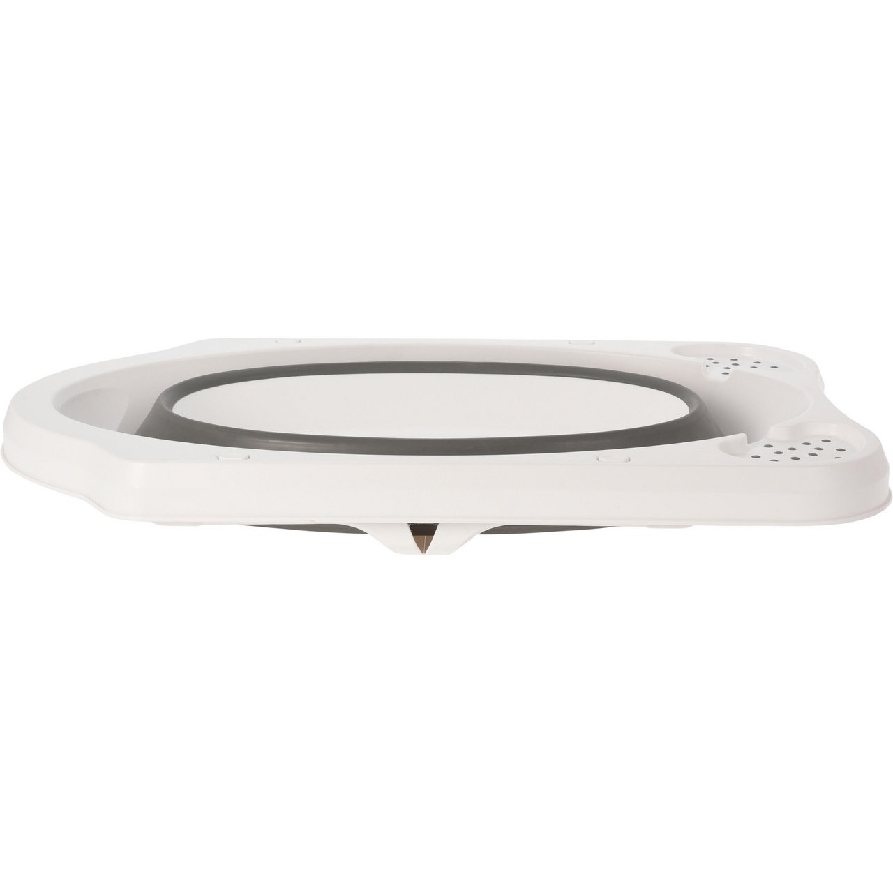 BABYBADEKAR FOLDBART PP 80X46CM 33L GRÅ