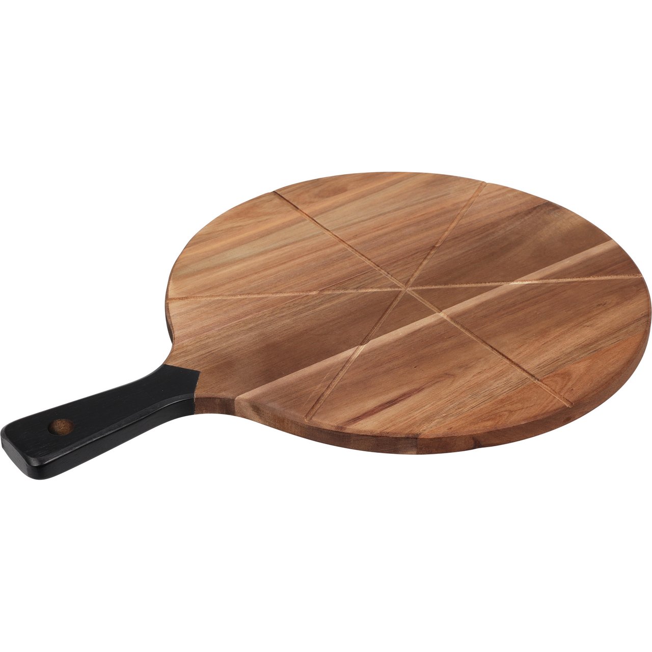 PIZZABRETT OG PIZZAHJUL AKASIE Ø30CM PIZZABRETT OG PIZZAHJUL AKASIE Ø30CM