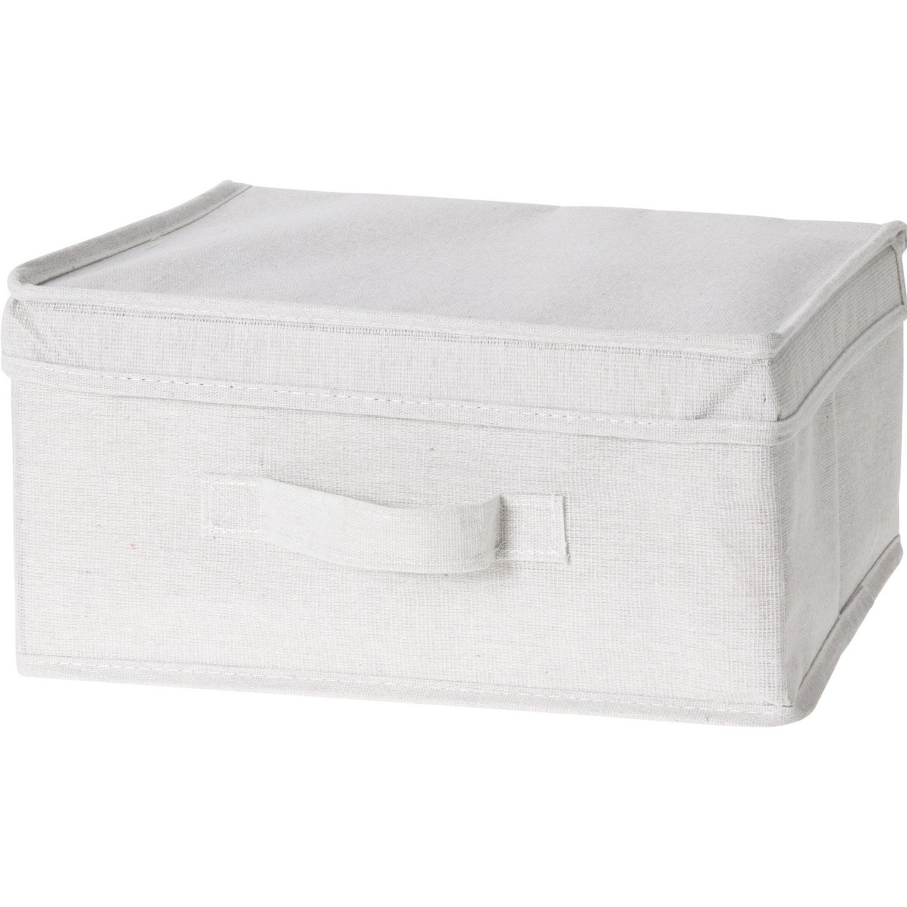 OPPBEVARINGSBOKS MED LOKK 31X28X15CM HVIT