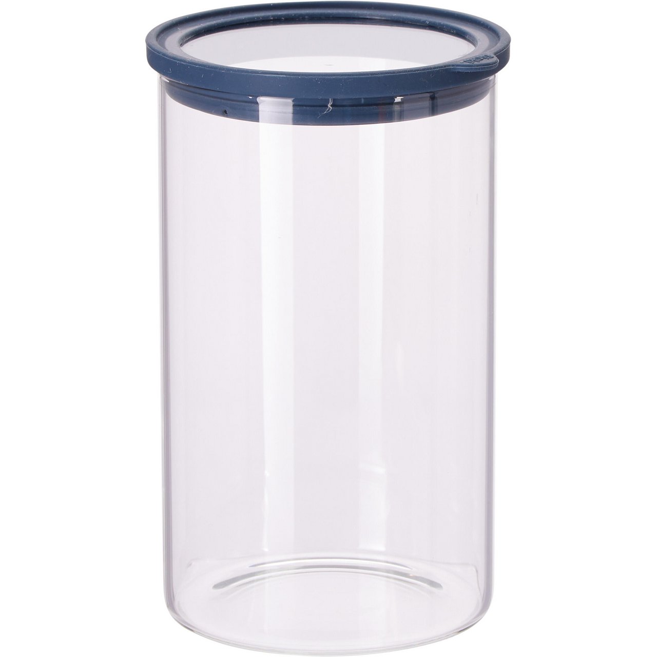 OPPBEVARINGSKRUKKE BOROSILIKATGLASS 1900ML GLASSLOKK BLÅ