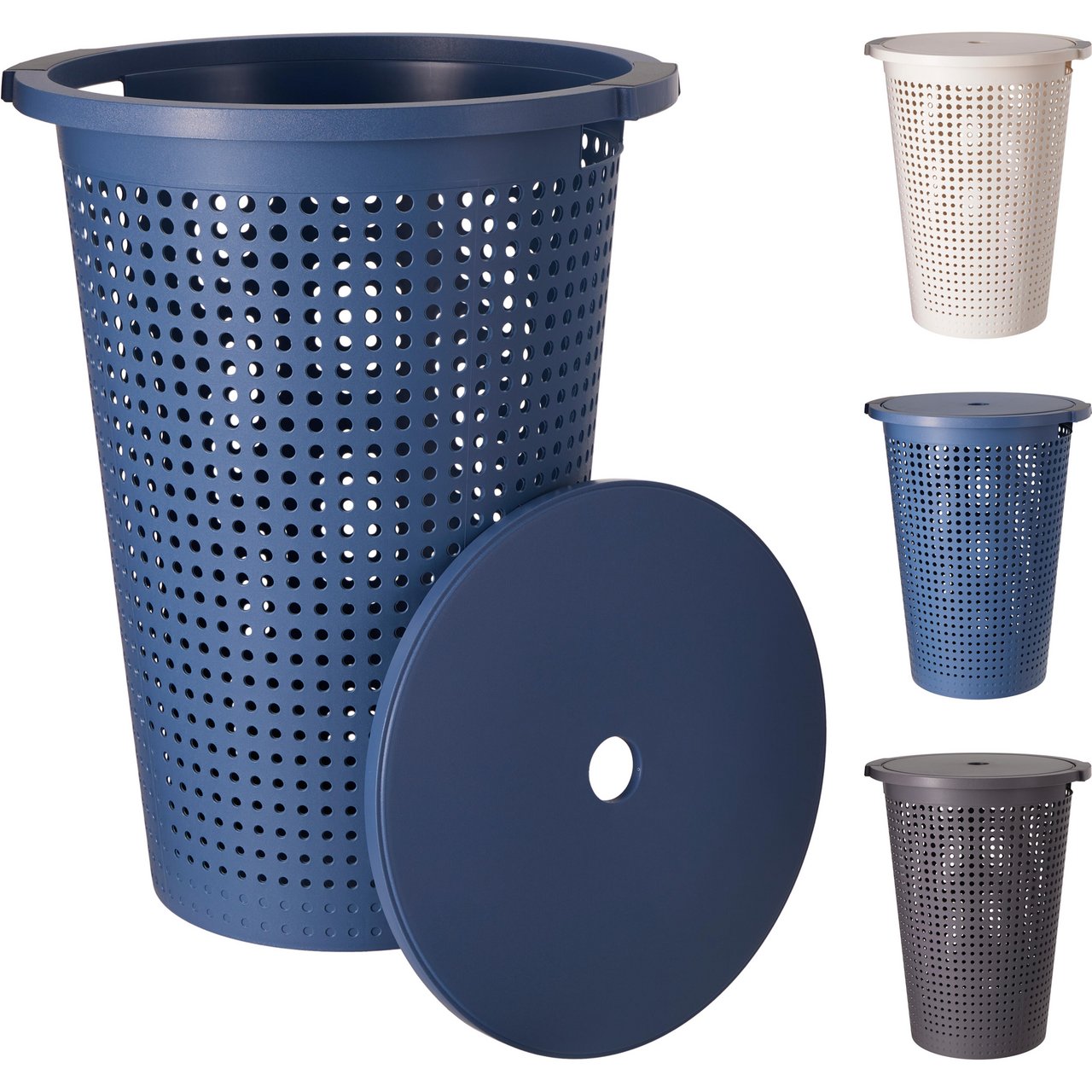 BATHROOM SOLUTIONS SKITTENTØYSKURV 35L ASSORTERT
