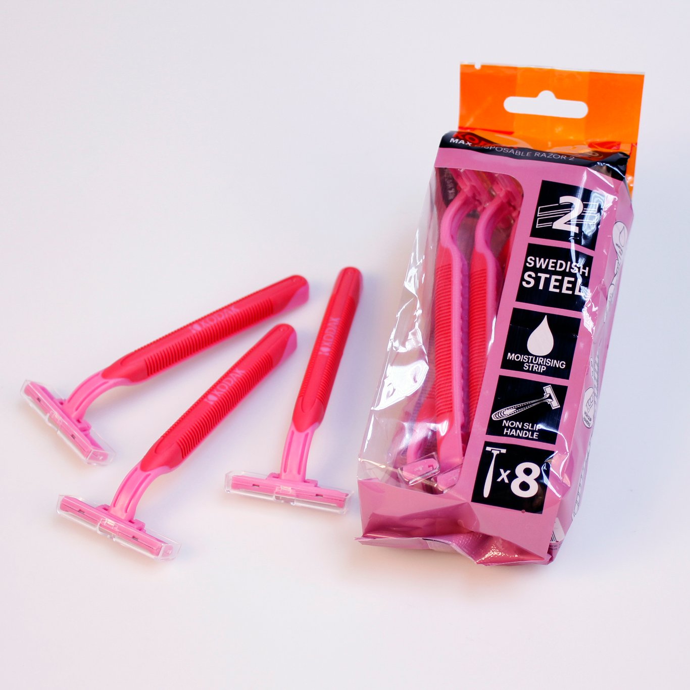 BARBERHØVEL BLÅ 8PK BARBERHØVEL BLÅ 8PK