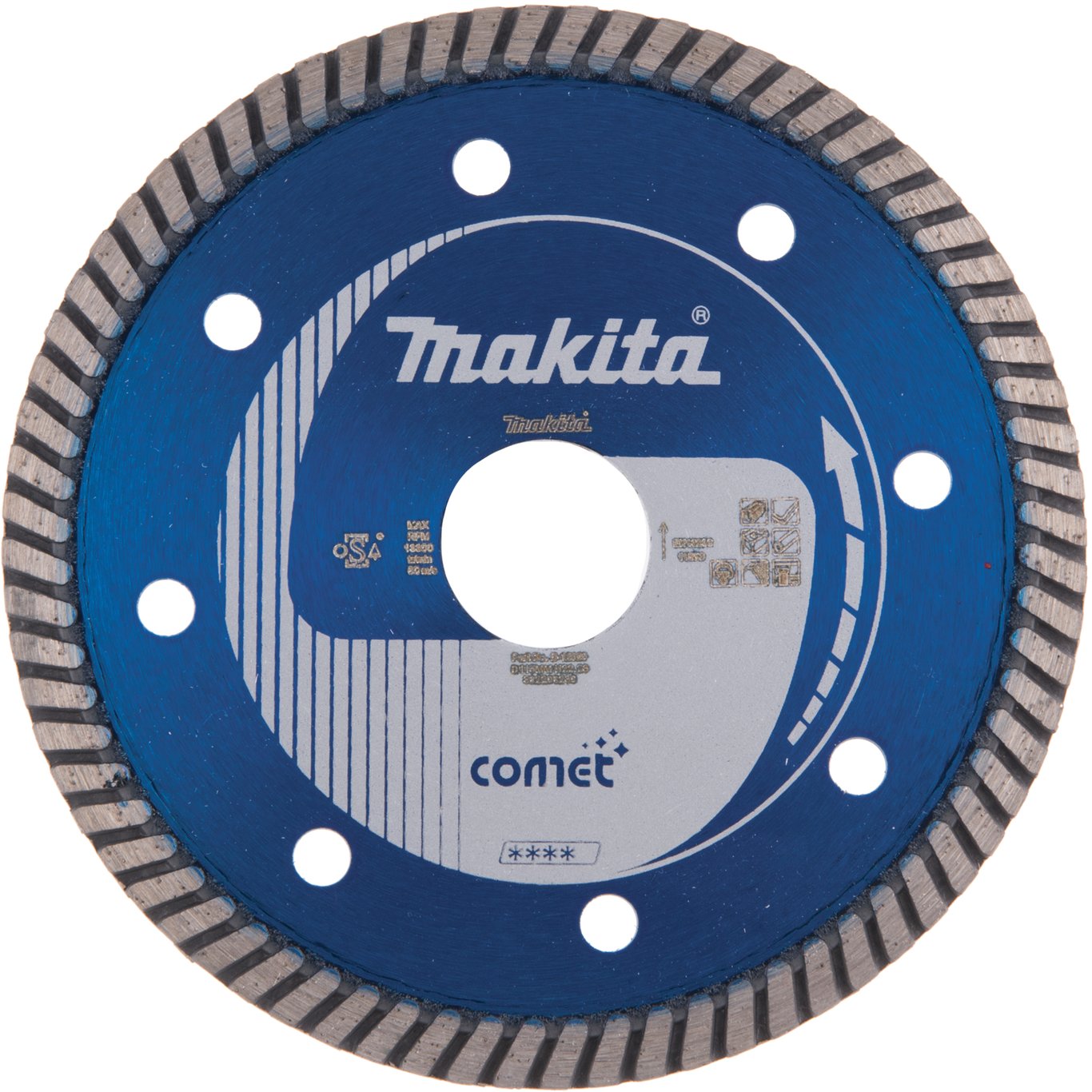 MAKITA DIAMANTKAPPESKIVE 115X22.23MM COMET MAKITA DIAMANTKAPPESKIVE 115X22.23MM COMET
