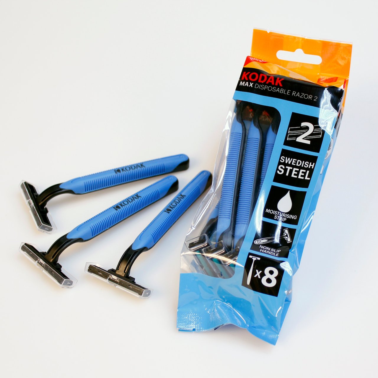 BARBERHØVEL BLÅ 8PK BARBERHØVEL BLÅ 8PK