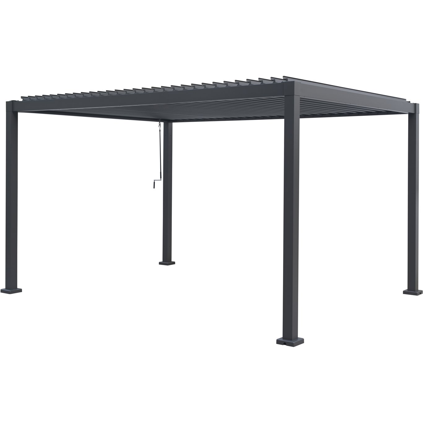 OUTFIT PERGOLA 3X4M SORT ALU