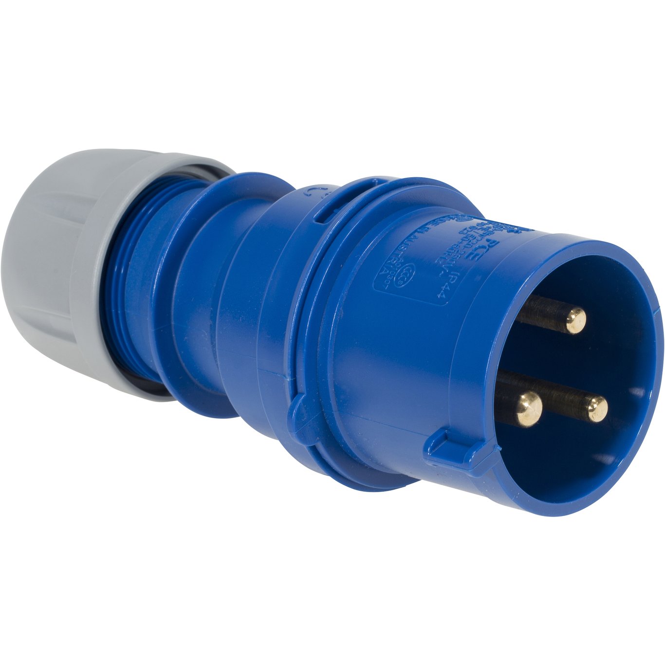 PLUGG RUNDSTIFT 32A 232-6 IP44 230V PLUGG RUNDSTIFT 32A 232-6 IP44 230V