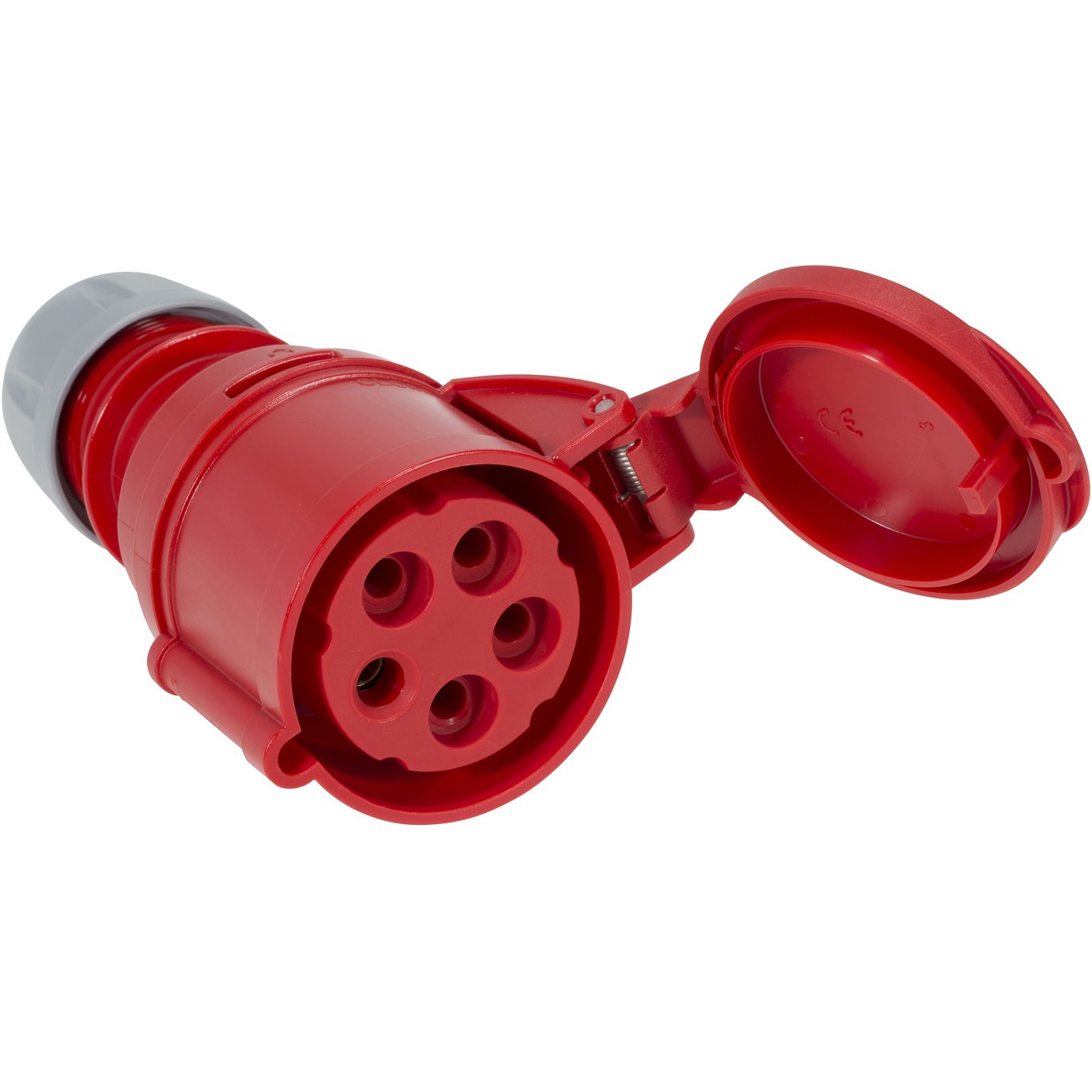 SKJØTEKONTAKT RUNDSTIFT 32A 400V 432-6 SKJØTEKONTAKT RUNDSTIFT 32A 400V 432-6