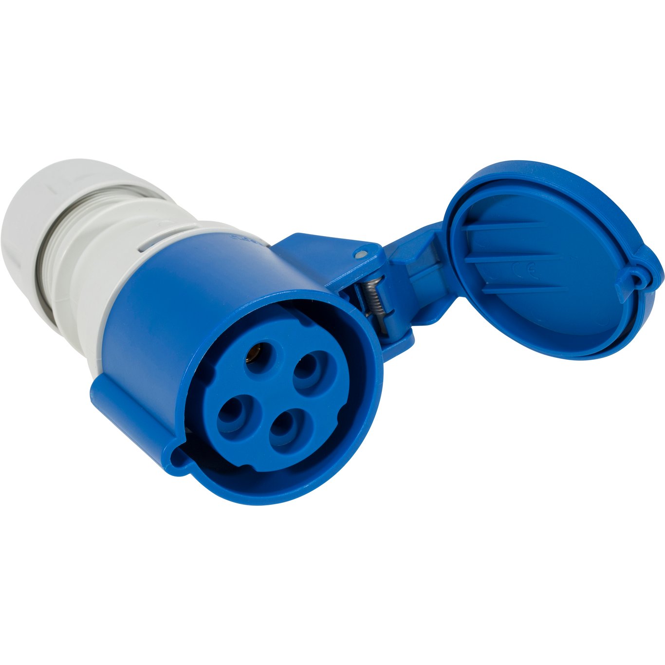 SKJØTEKONTAKT RUNDSTIFT 32A 230V 332-9 SKJØTEKONTAKT RUNDSTIFT 32A 230V 332-9